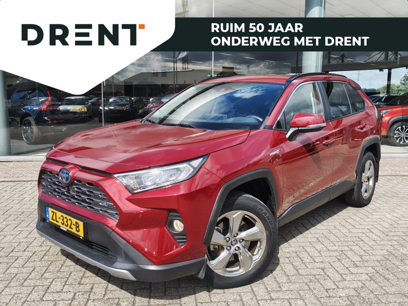 Toyota Toyota Rav4 2.5 Hybrid AWD First Edition | 360 Cam | Trekhaak 1650kg Trekgew. | Sensoren | 2019 - voorkant