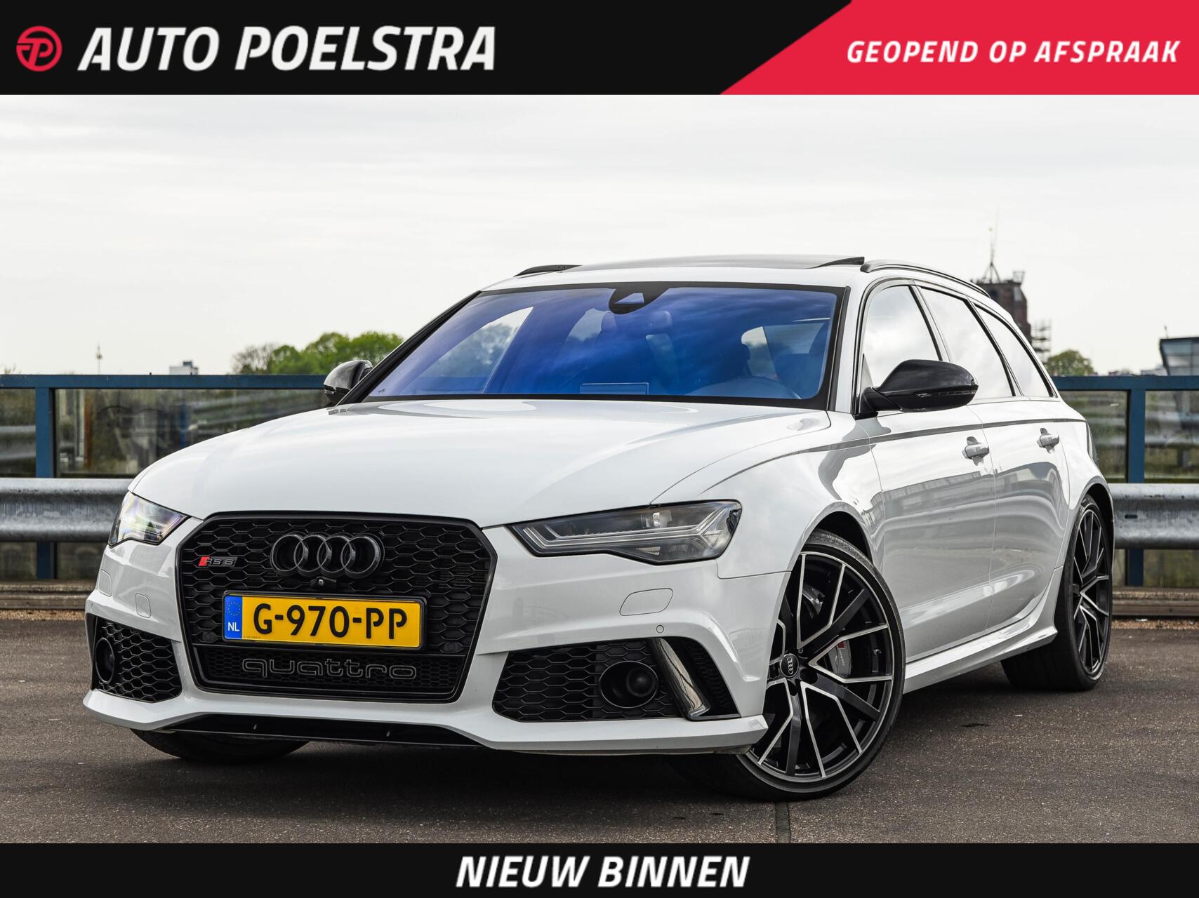 Audi A6 Avant 4.0 TFSI RS 6 quattro performance Pro Line Plus 2017 - voorkant
