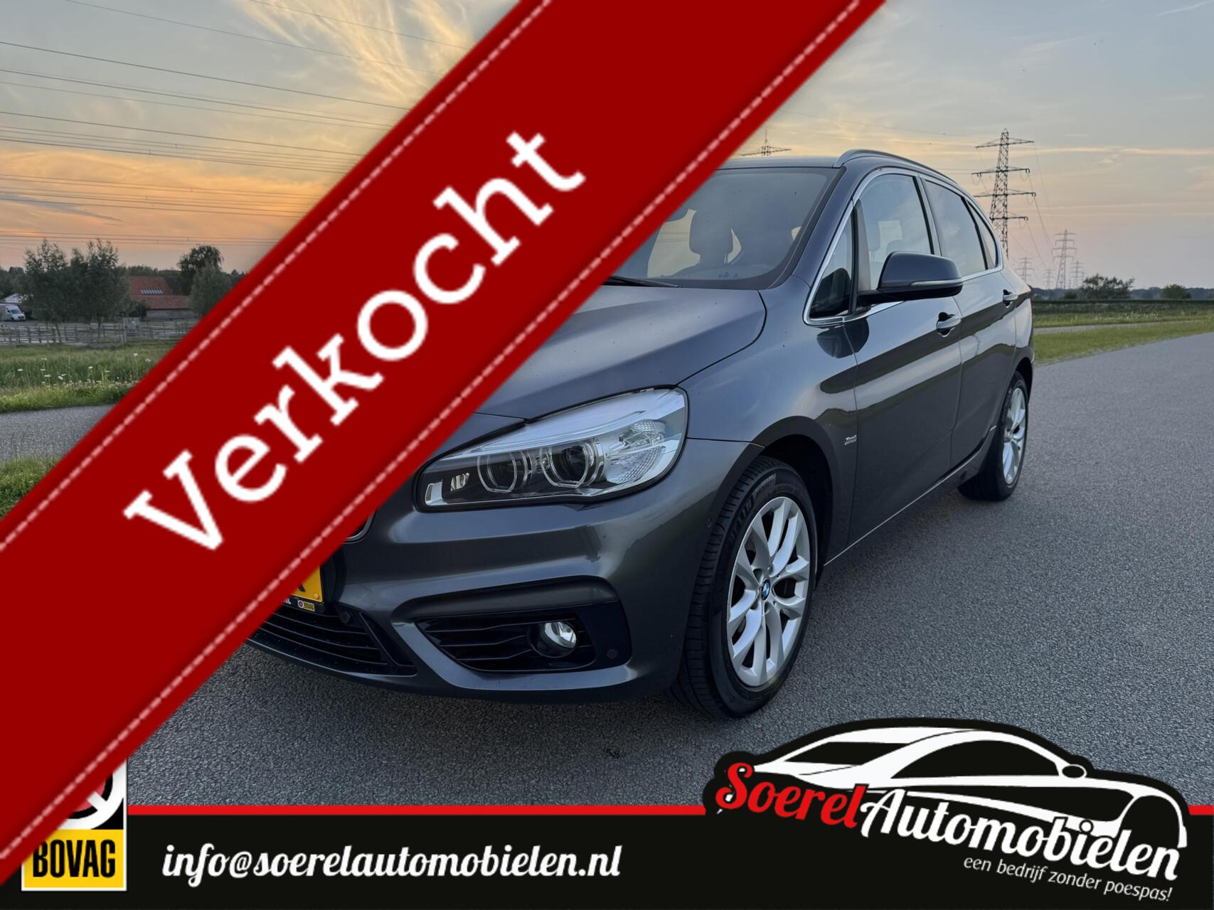 BMW 218i Active Tourer 218i Sport 1 eigenaar dealer onderh 2015 - voorkant