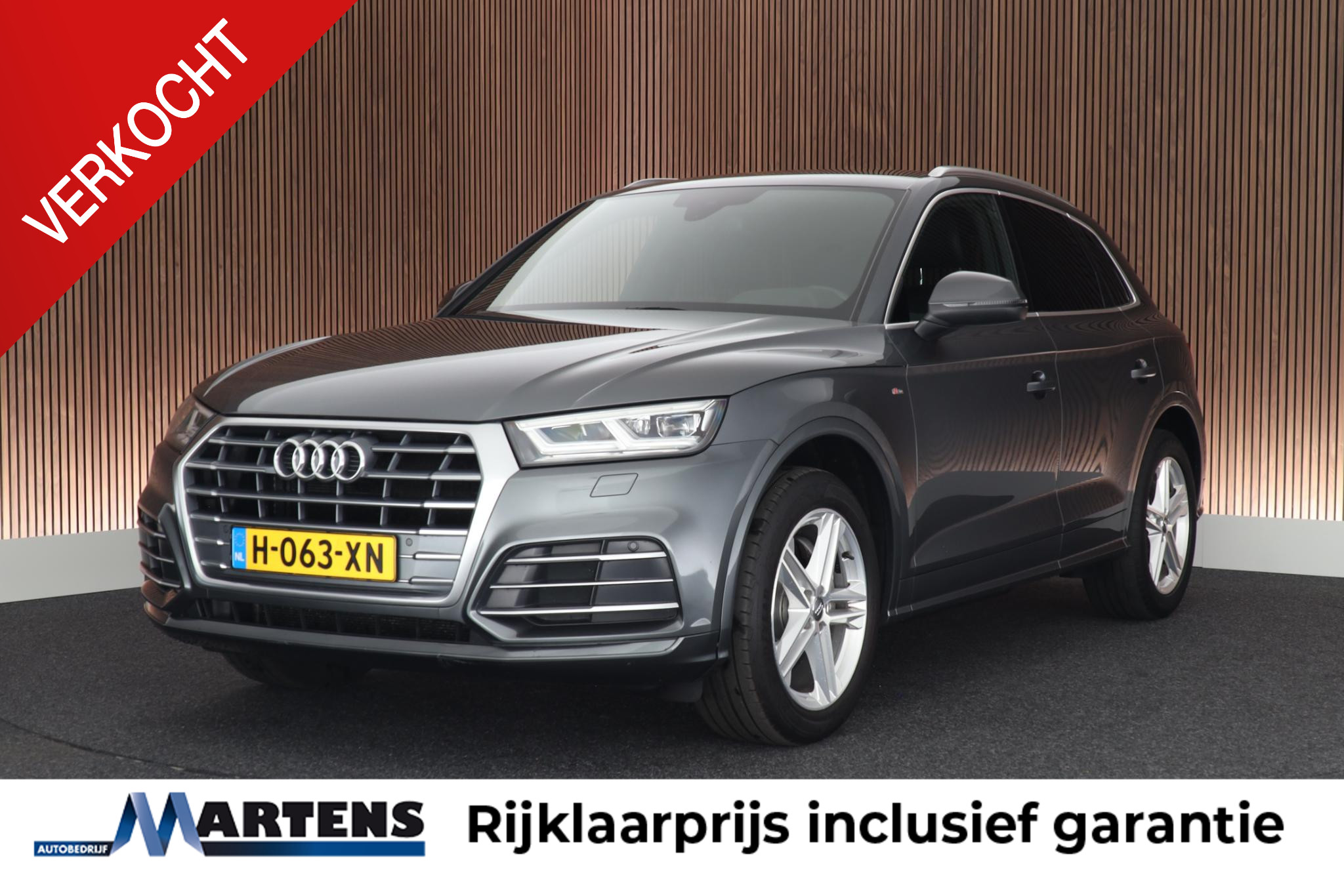 Audi Q5 35 TDI 163pk quattro 2x S-Line 2020 - voorkant