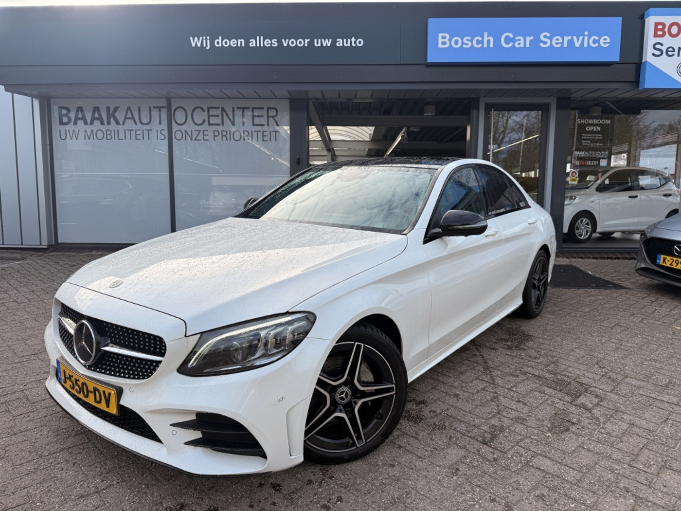 Mercedes-Benz C-klasse 180 Business Solution AMG 2020 - voorkant