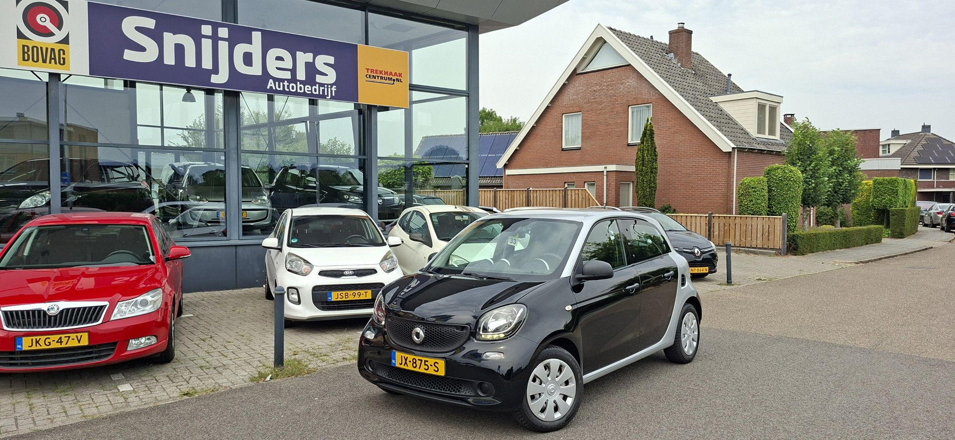 Smart Forfour 1.0 Pure AIRCO/CRUISECONTROL 2016 - voorkant