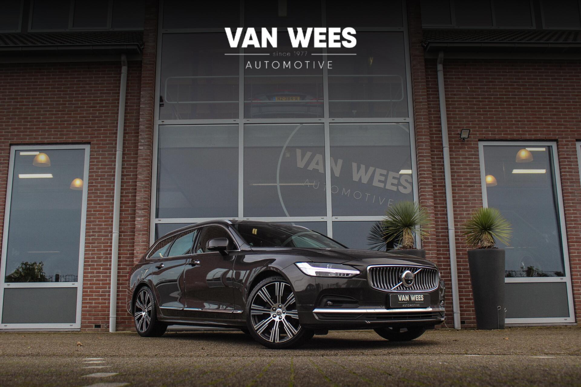 Volvo V90 2.0 B4 Business Pro Inscription| BTW auto | 1e eigenaar | NL auto | 20 inch | Panoramadak | Harman Kardon | BLIS | Stuurverwarming | Stoelverwarming | Head-up | Trekhaak | Cruise control 2021 - voorkant
