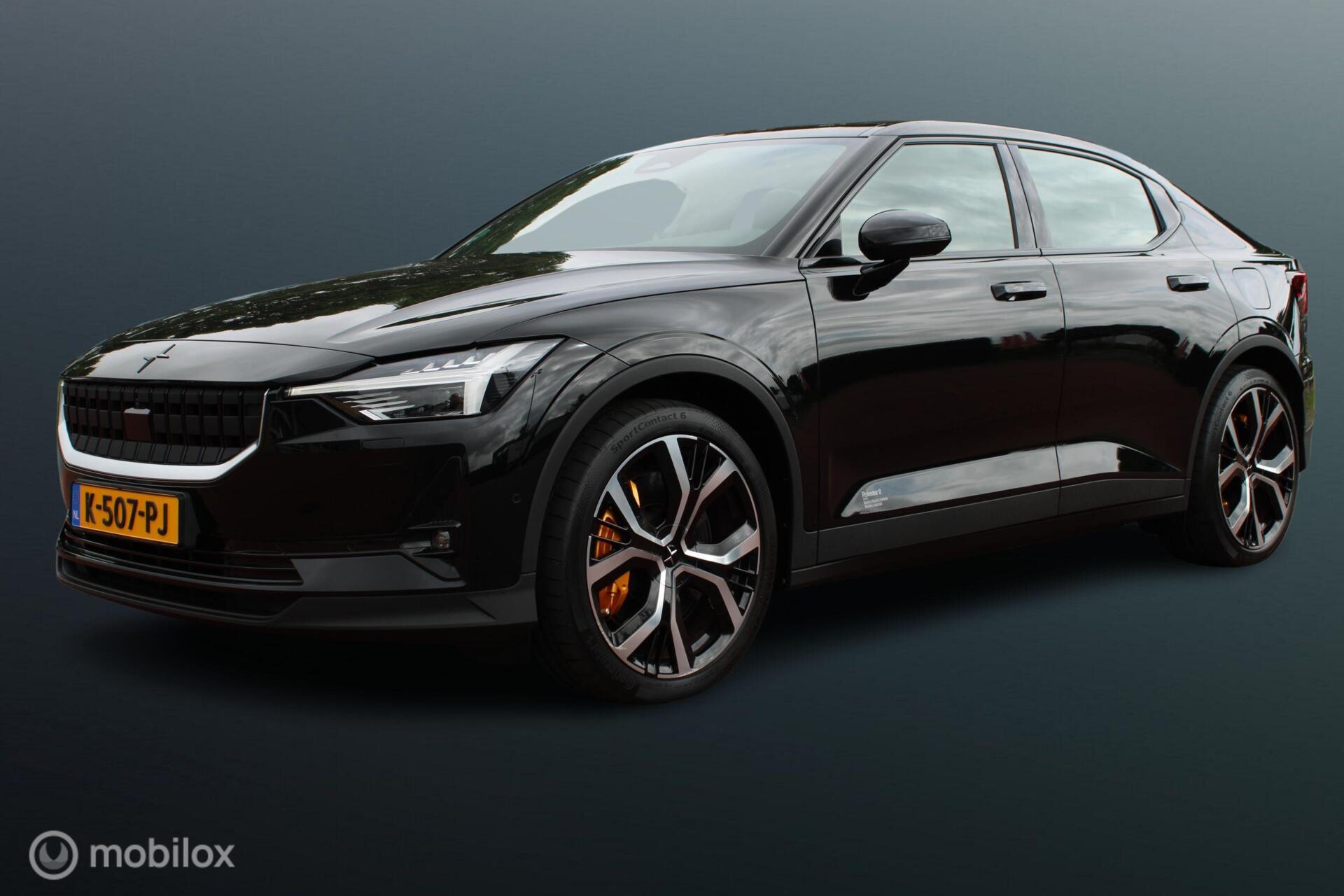 Polestar Polestar 2 Long Range Dual Motor Launch Edition 78kWh, Performance Pack, Sportstoelen, Panoramadak, Cruise, Clima, Appc onnect, 360 Camera 2021 - voorkant