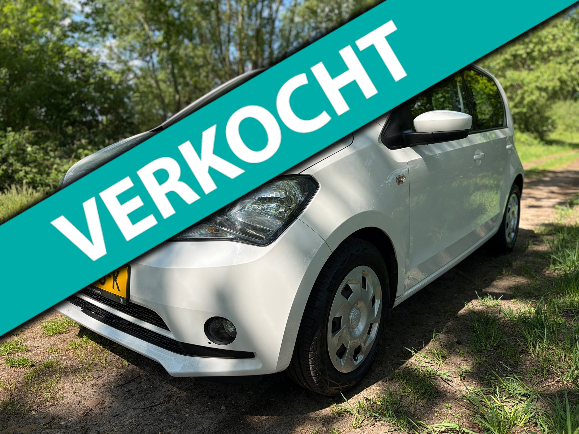 Seat Mii 1.0 Style Connect 1e Eigenaar/Dealer onderhouden!! Airco/ Elek. ramen/ APK/ NAP! 2016 - voorkant