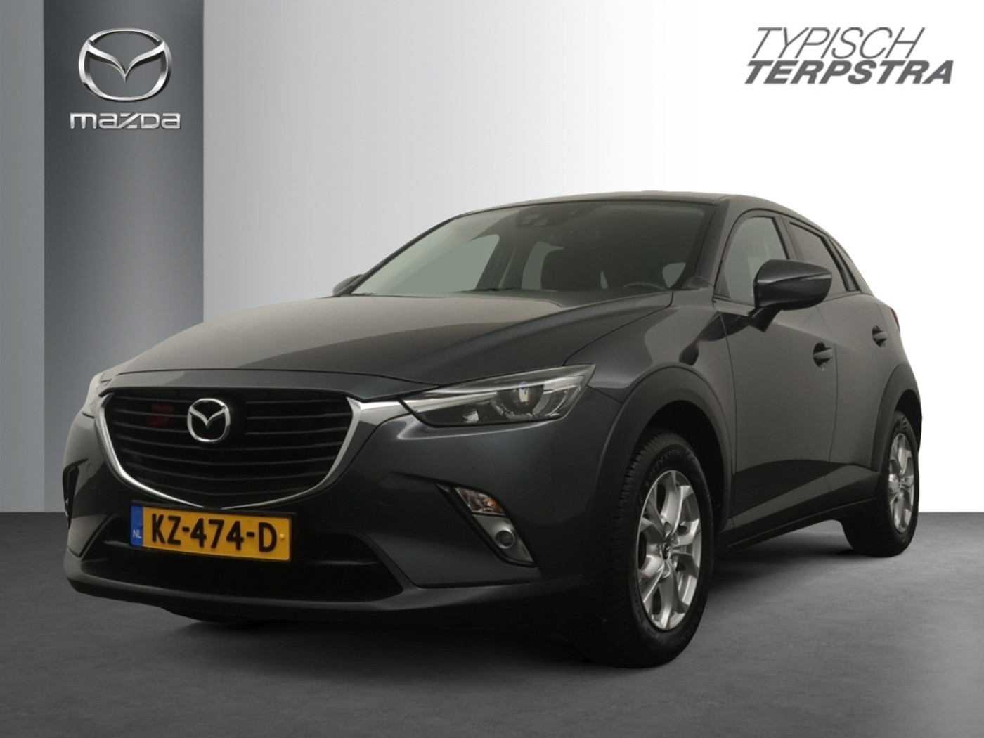 Mazda Mazda Cx-3 SkyActiv-G 120pk TS+ Navi All Season 2017 - voorkant