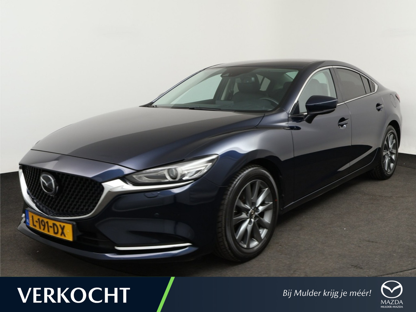 Mazda Mazda6 2.0 SkyActiv-G 165 Business | Automaat • LED • Camera • CarPlay 2021 - voorkant