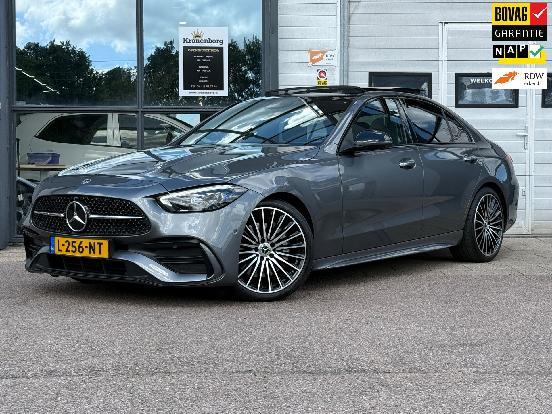 Mercedes-Benz C-klasse 200 L. Ed. AMG Line 2021 - voorkant