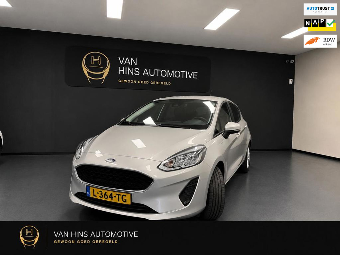 Ford Fiesta 1.0 EcoBoost Connected SUPER NETTE AUTO/ NAP/ NEDERLANDSE AUTO 2021 - voorkant