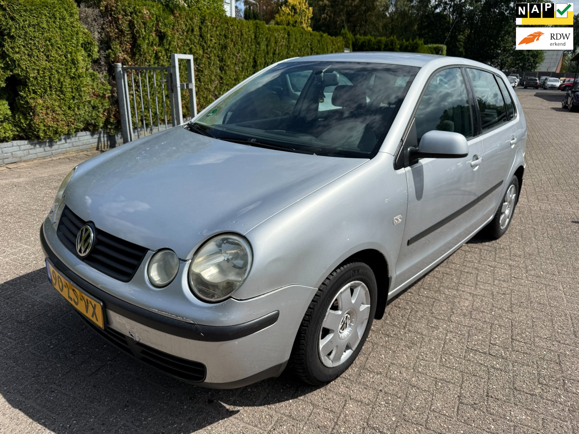 Volkswagen Polo 1.4-16V 5-DRS Comfortline AC CRUISE TREKHAAK APK tot 4-2027 2003 - voorkant
