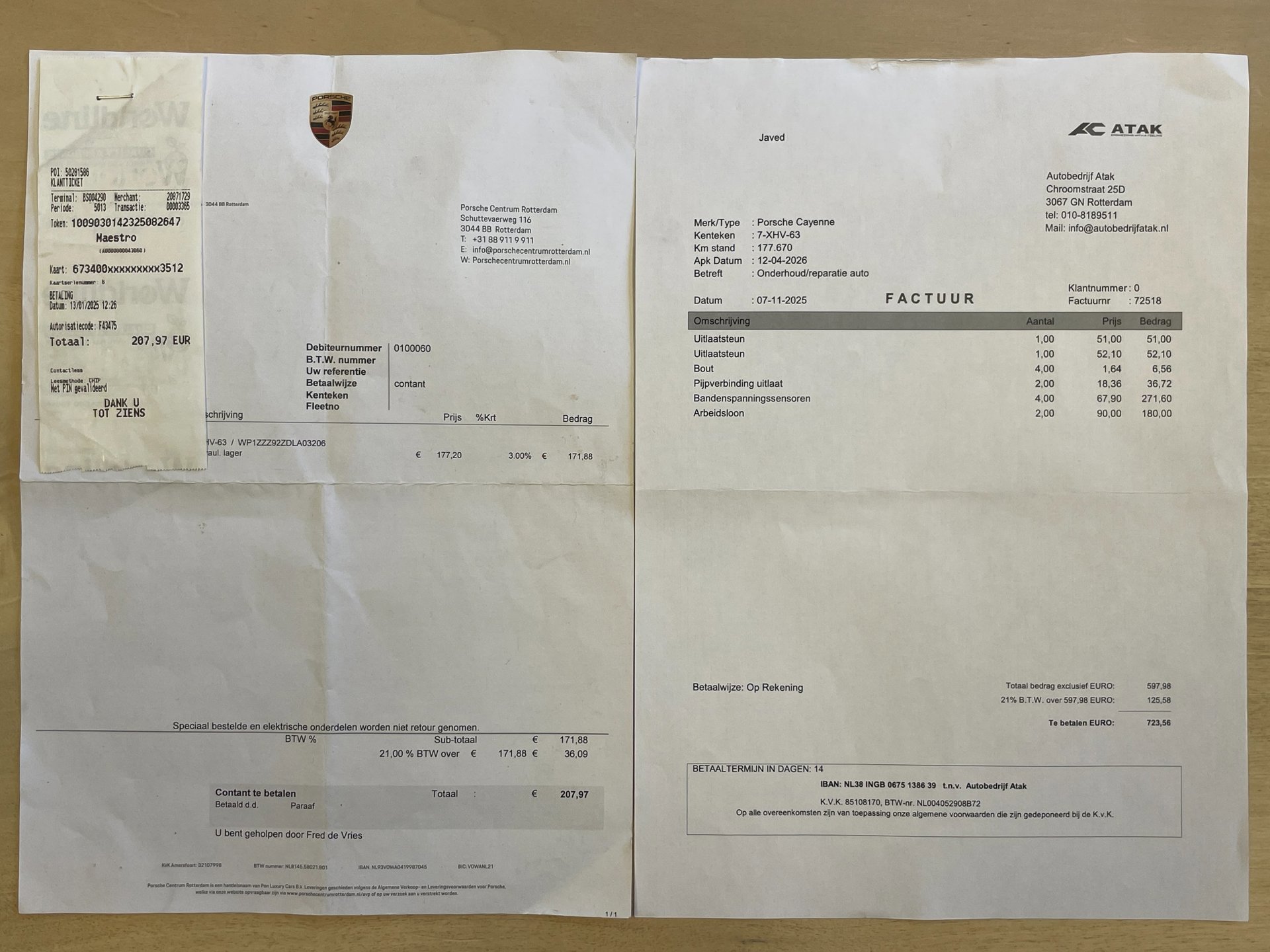 Foto van Porsche Cayenne