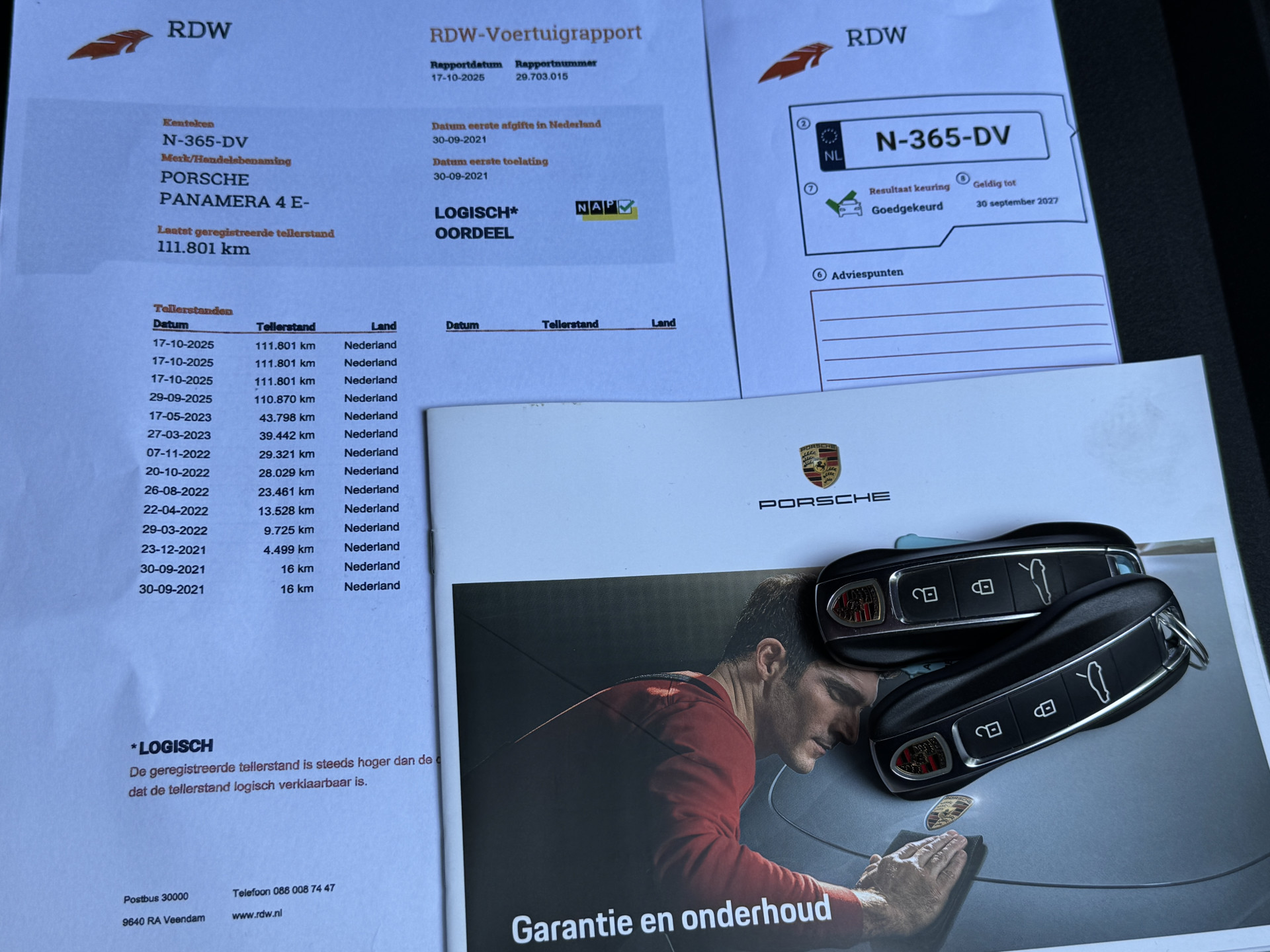 Foto van Porsche Panamera 4 E-hybrid