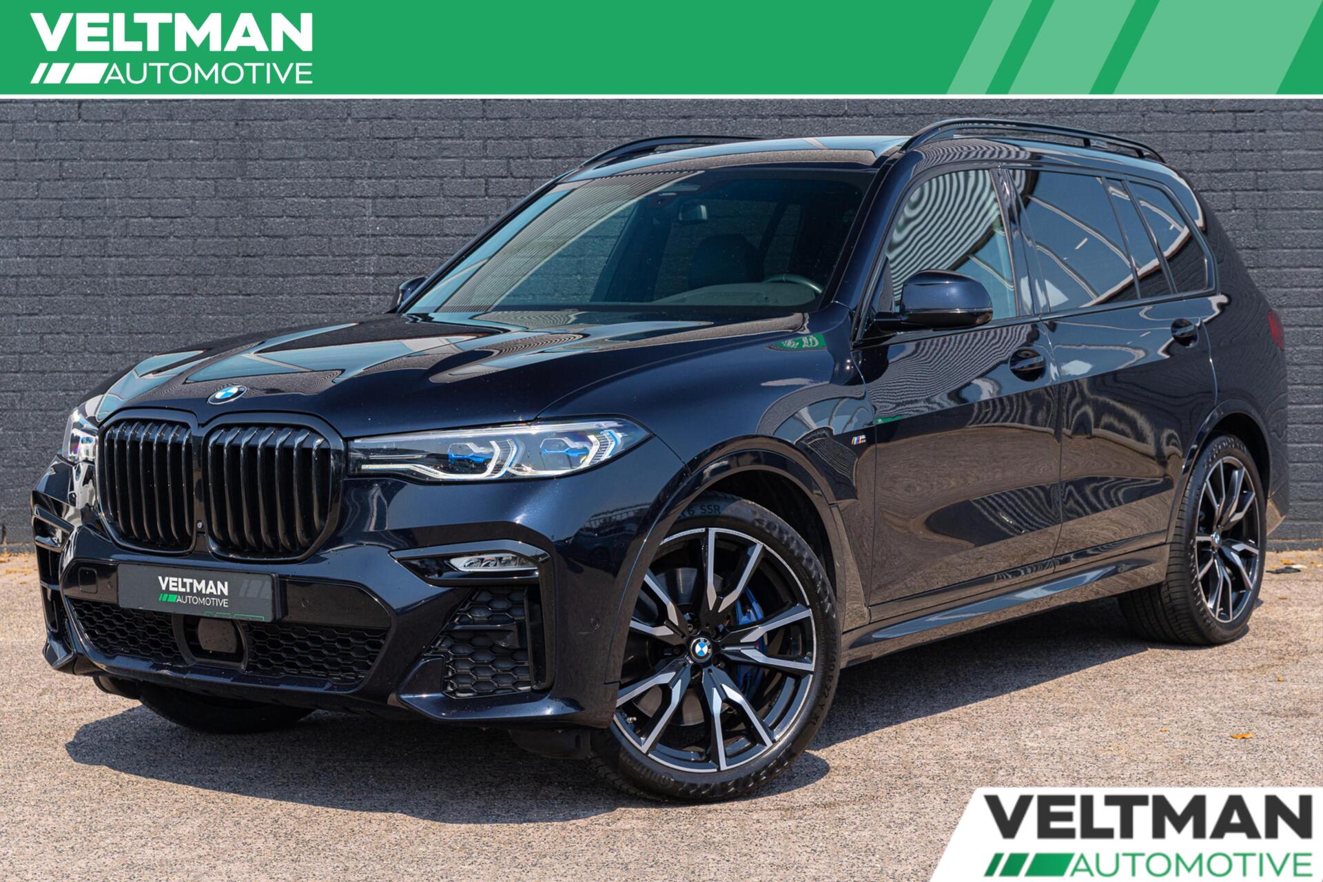 BMW X7 Xdrive30d xDrive30d High Executive PANO TREKHAAK CO PILOT LASER 7P 2020 - voorkant