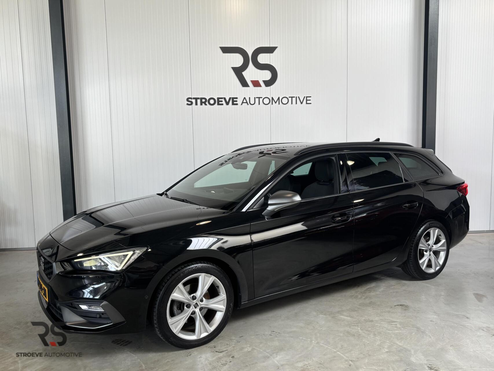 Seat Seat Leon SP 1.5 eTSI 150 pk DSG FR Buss Intense | Navi | LED | ACC | Virtual | CarPlay | PDC | DAB | Stuur/stoel verw | 2021 - voorkant