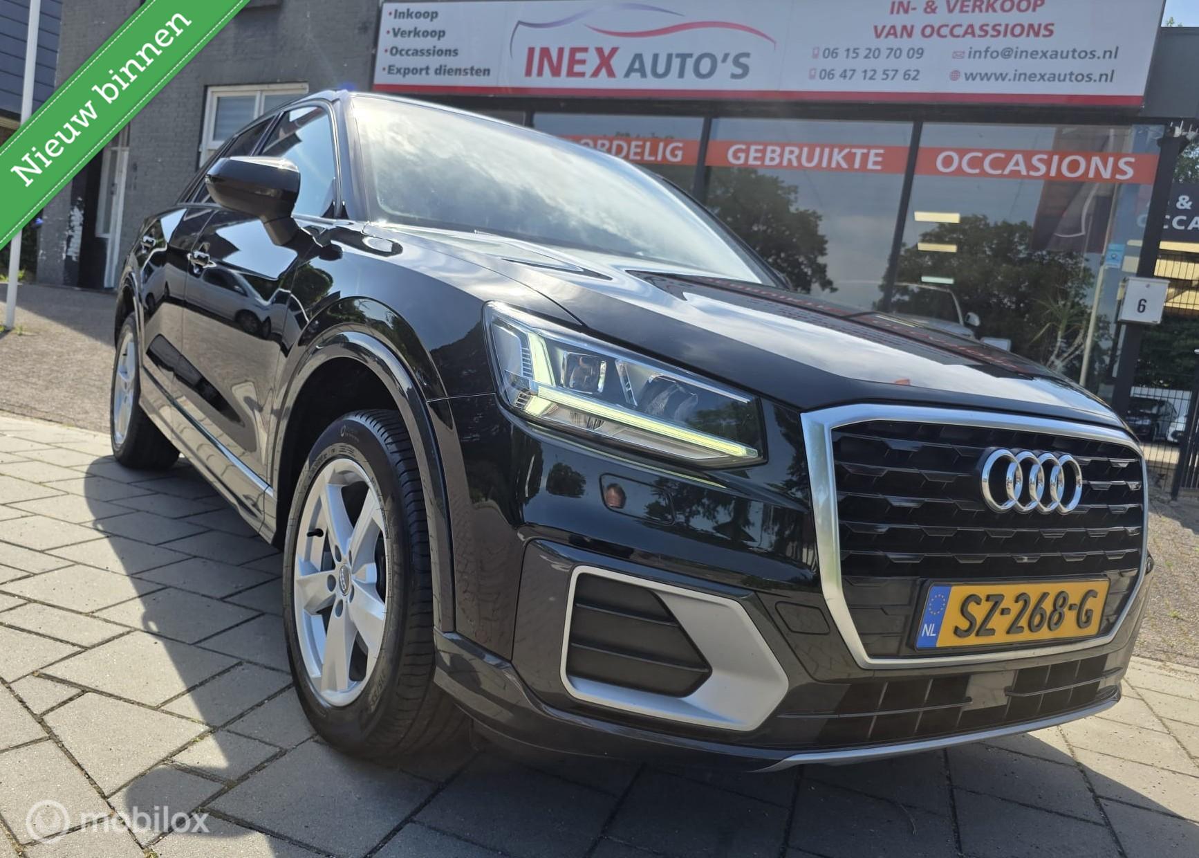 Audi Q2 1.0 TFSI Sport Pro Line S Dealer Onderh. Incl.APK+Afleveringsbeurt 2017 - voorkant