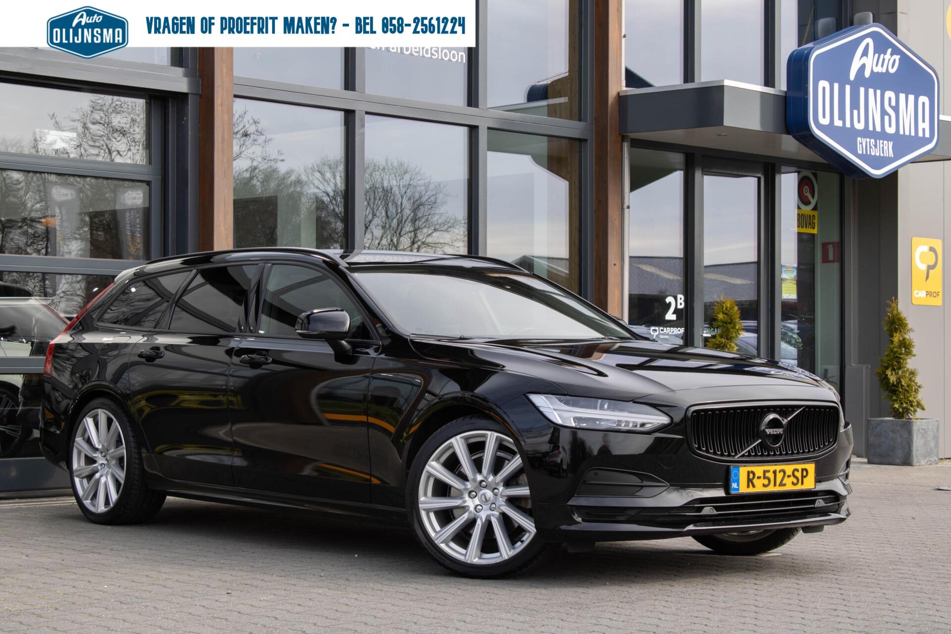 Volvo V90 2.0 T4 Momentum|Stoelverwarming|Trekhaak| 2018 - voorkant