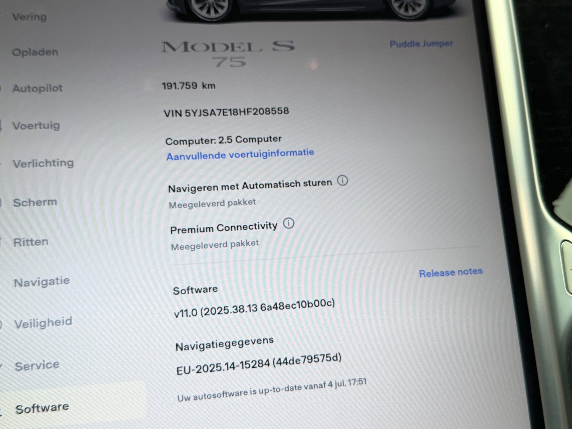 Foto van Tesla Model S