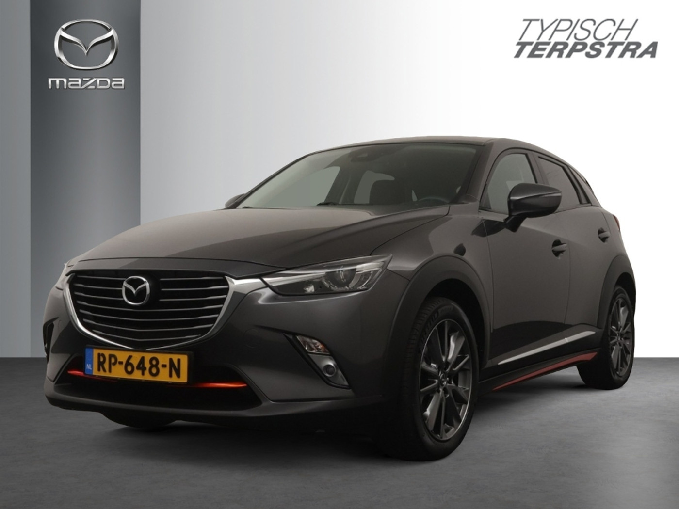 Mazda Mazda Cx-3 Skyactiv-G 120 GT-Luxury / Leer / Trekhaak 2018 - voorkant