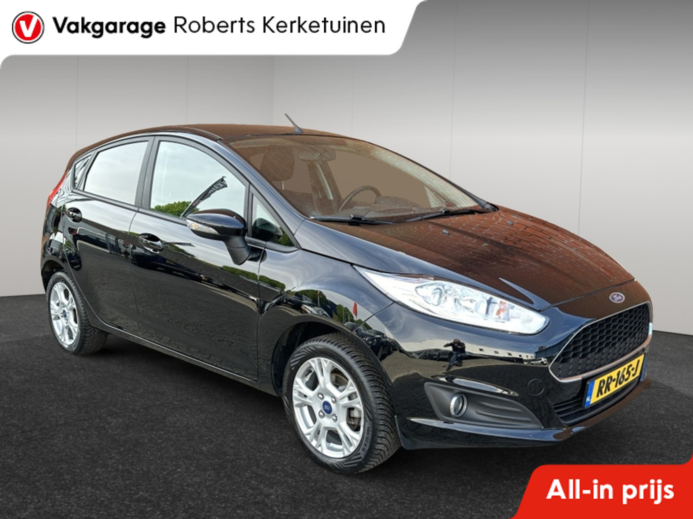 Ford Fiesta 1.0 EcoBoost 100PK Titanium Clima Velgen 5 deurs 2017 - voorkant