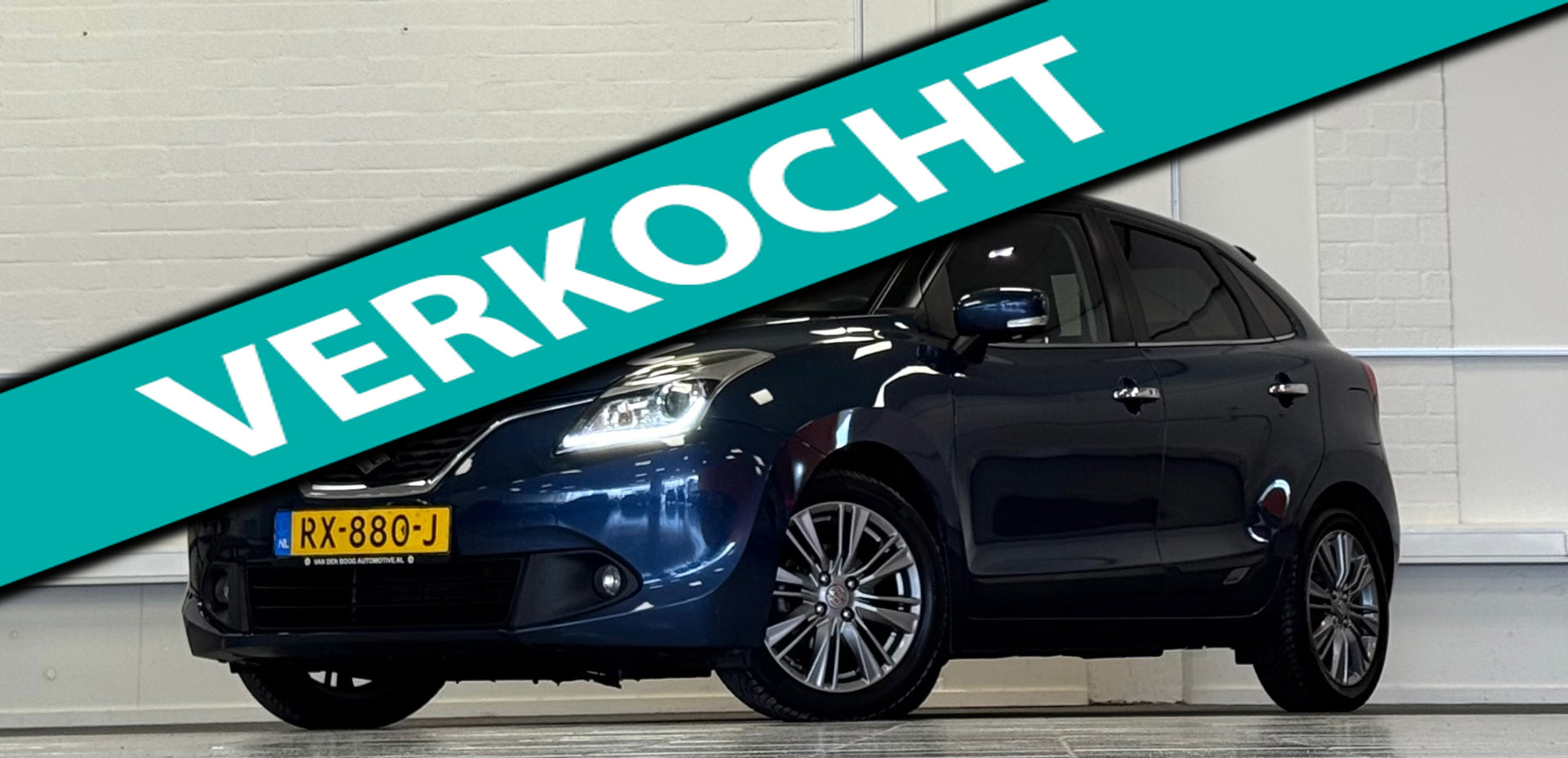 Suzuki Baleno 1.2 Smart Hybrid High Executive Xenon Camera Allseason banden 2018 - voorkant