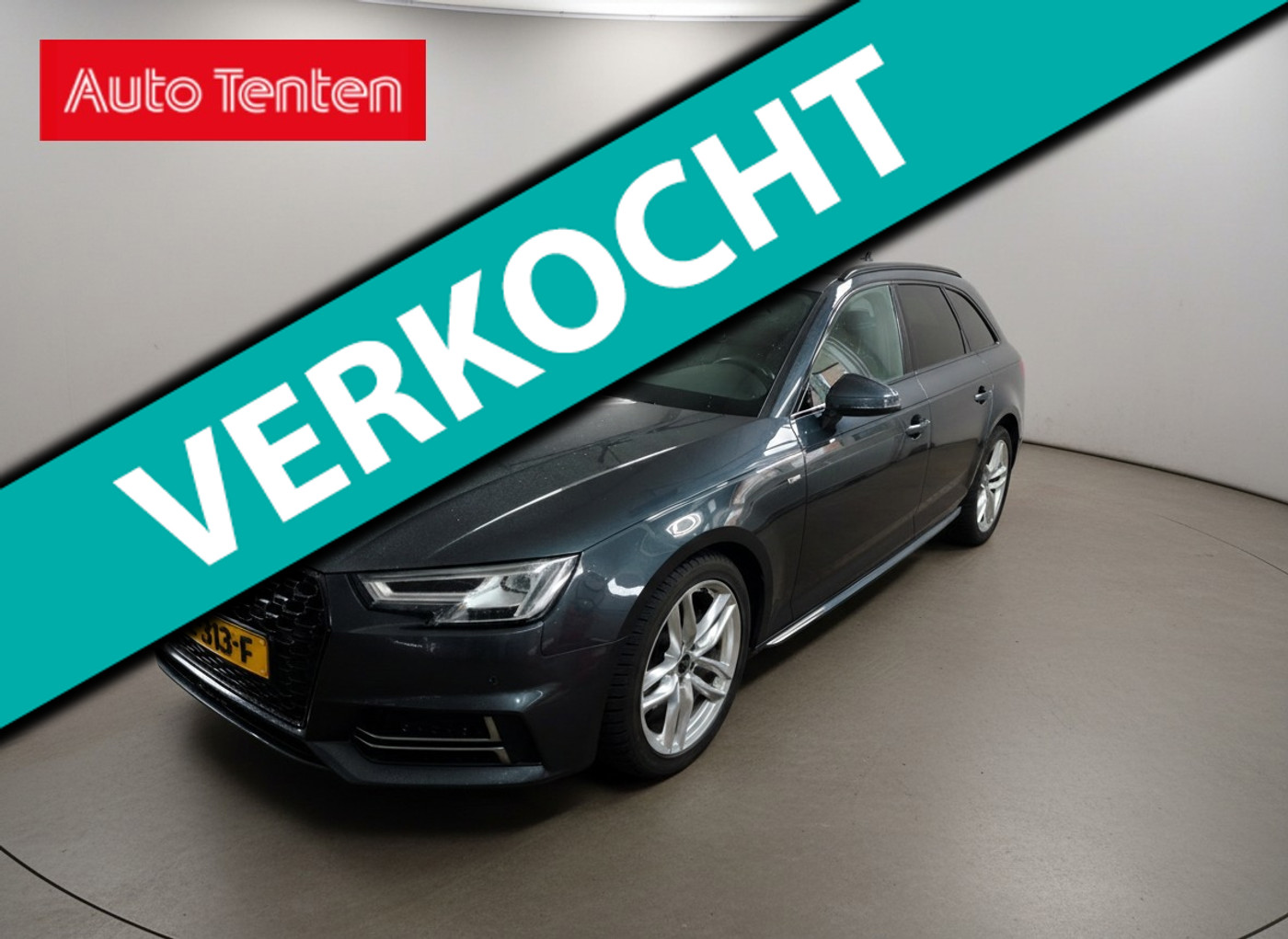 Audi A4 Avant 1.4 TFSI Sport S line, Clima, Cruise, Led, PDC 2018 - voorkant