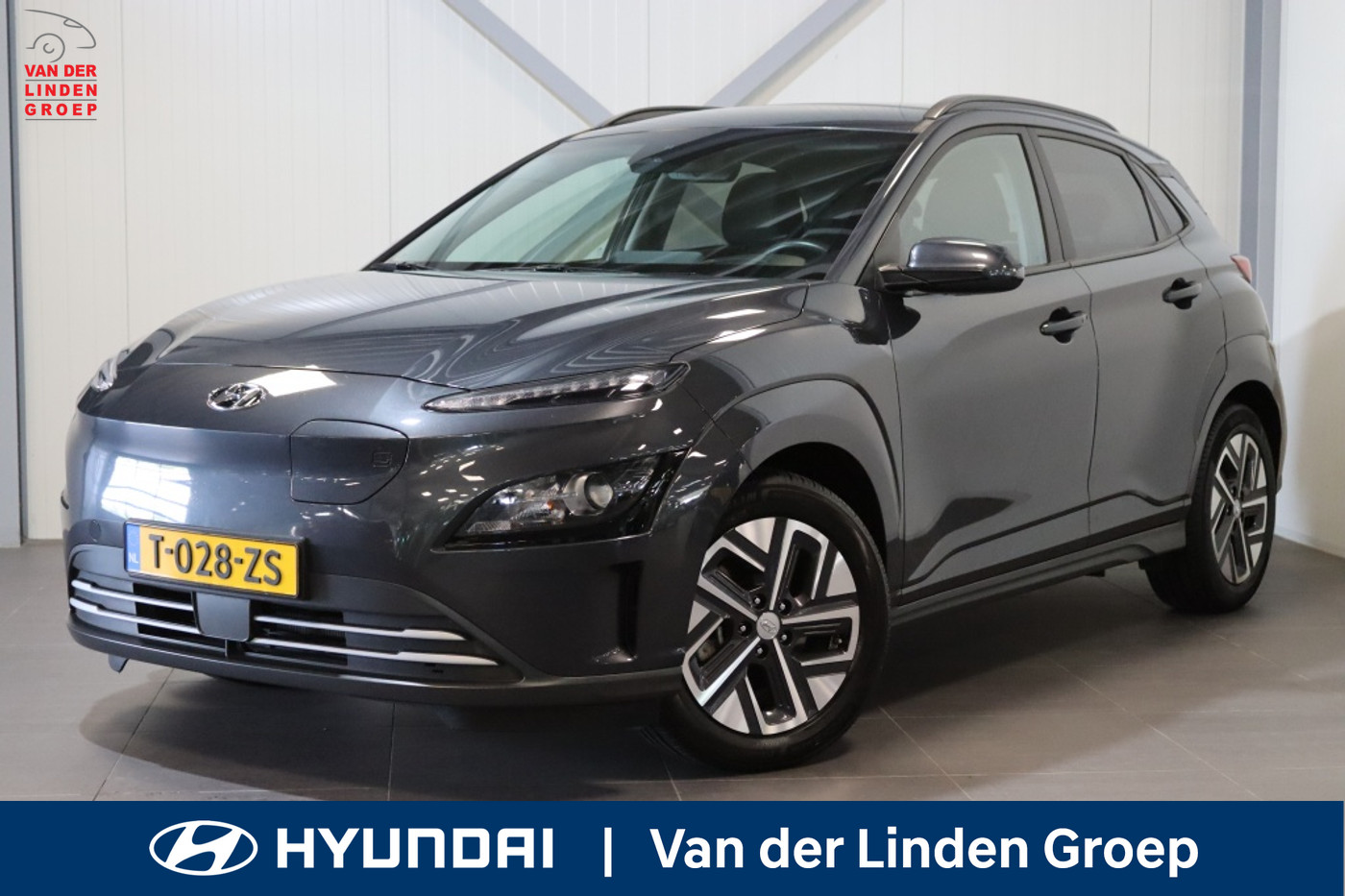 Hyundai Kona EV Fashion 64 kWh |Navi|Cam|Krell|HUD|Rijklaarprijs|| 2023 - voorkant