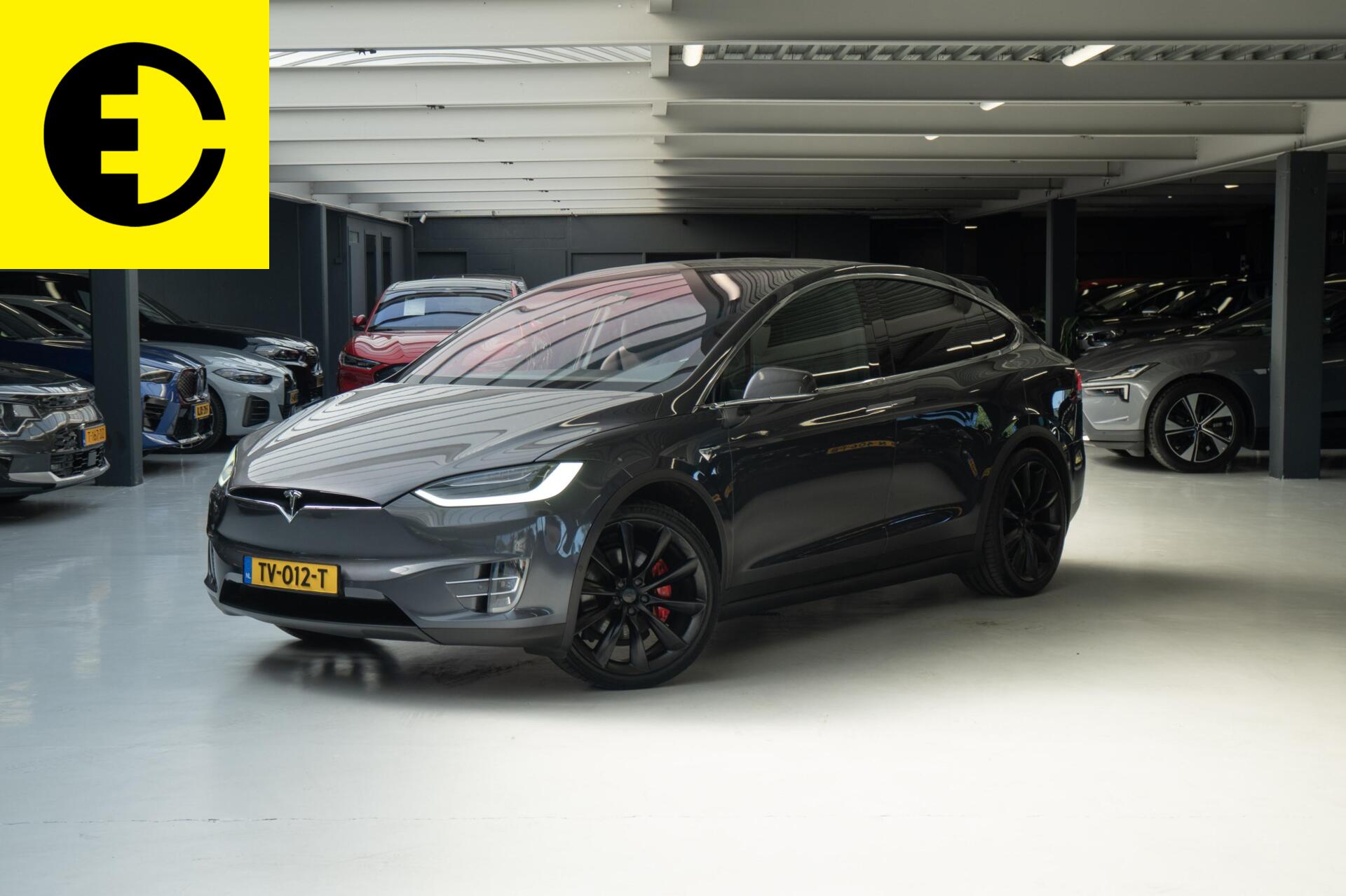 Tesla Model X 100D Performance 6p. | Stoelverkoeling | Trekhaak | Incl.BTW 2018 - voorkant