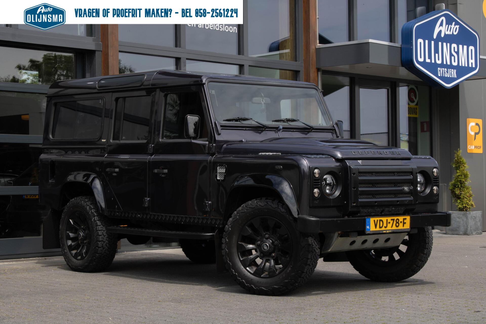 Land Rover Defender 2.2 D HT 110" E|Camera|Grijs kent|Airco| 2012 - voorkant