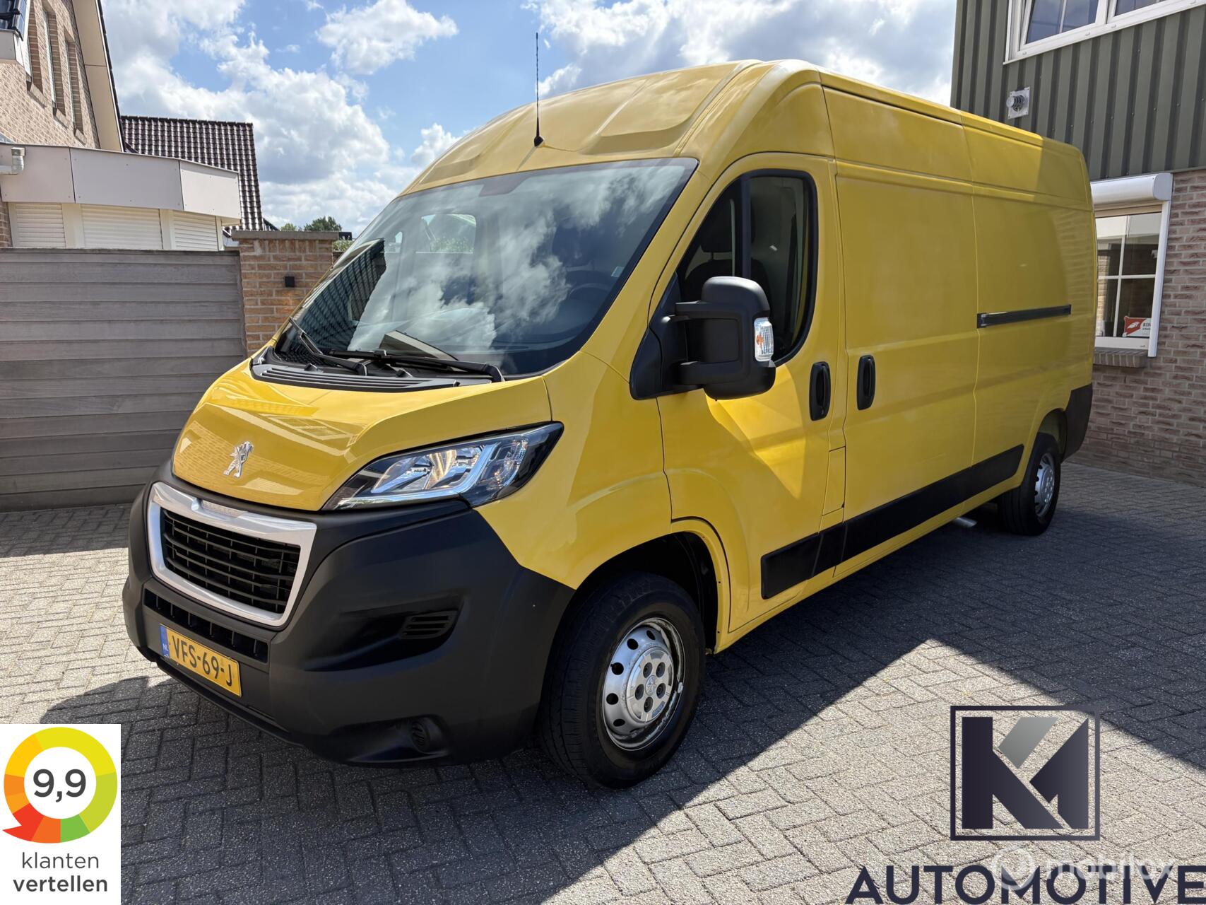 Peugeot Boxer 335 2.2 BlueHDi 140 L3H2|Airco|Trekhaak|Navigatie|2x Schuifdeur|EURO6 2020 - voorkant