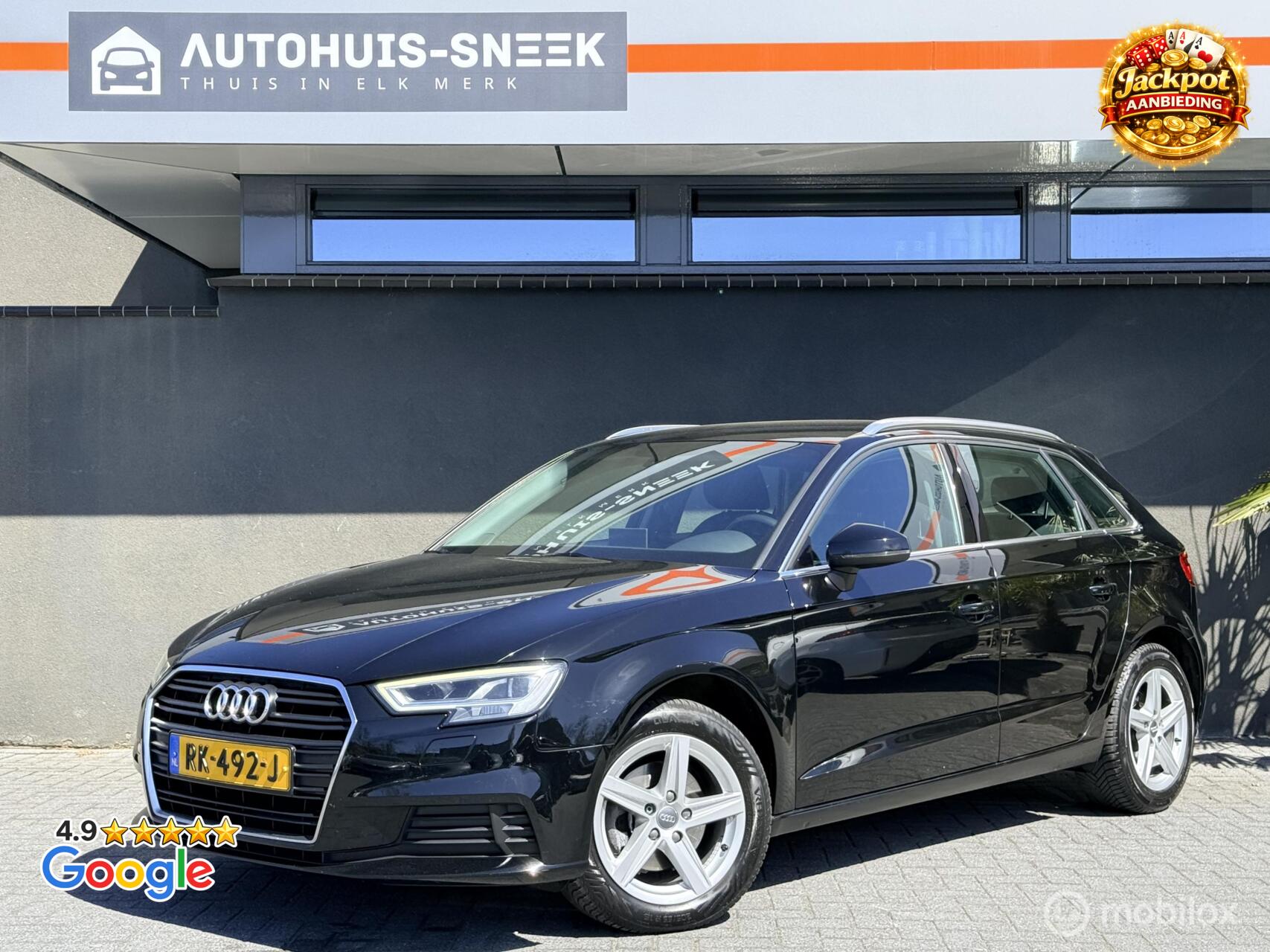 Audi A3 Sportback 1.0 TFSI Pro Line Automaat | Navi |NL Auto 2018 - voorkant