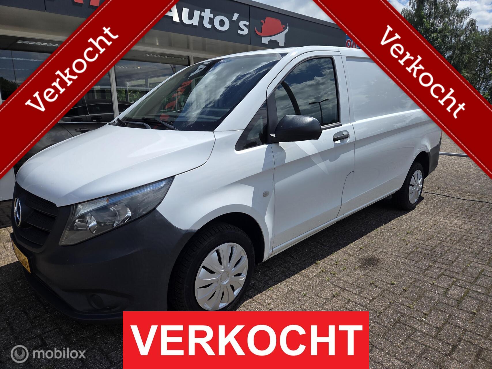 Mercedes-Benz Vito 109 CDI Economy Lang Airco Apk 04 2027 2015 - voorkant