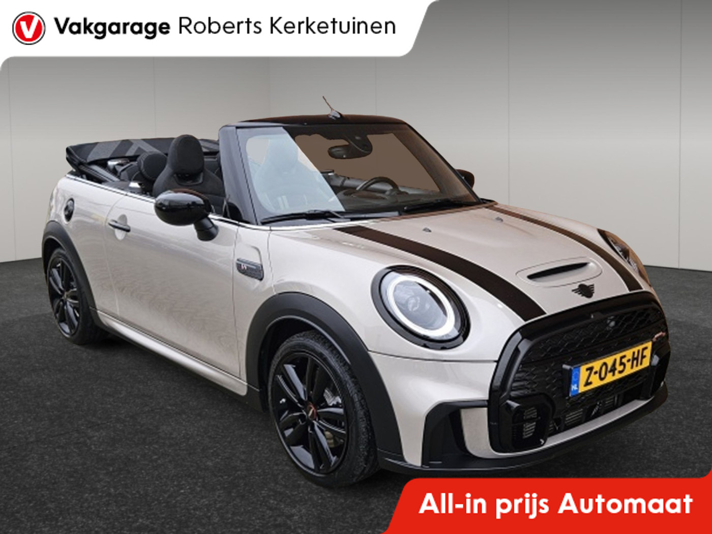 Mini Cooper S 2.0 Cooper S 180PK Automaat John Cooper Works Cabrio ACTIE 2023 - voorkant