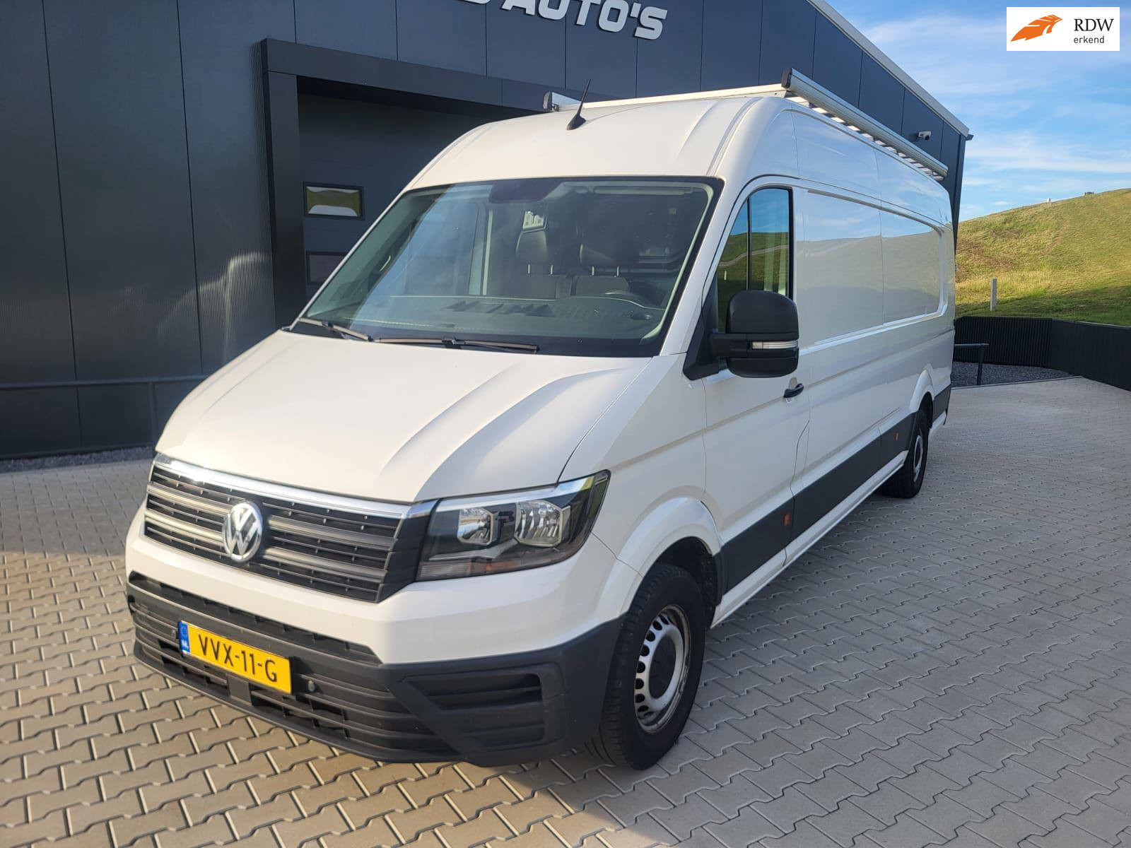 Volkswagen Crafter 35 2.0 TDI L5H3 Comfortline, Camera, Parkeersensoren, Imperiaal 2019 - voorkant