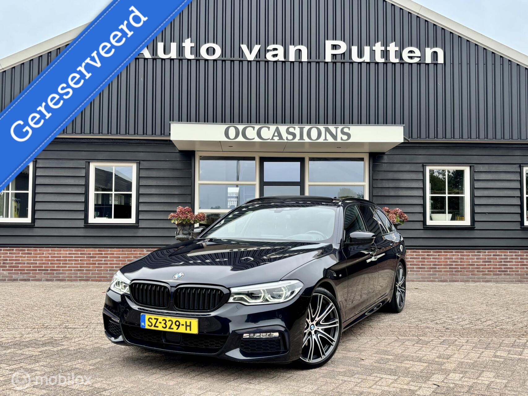 BMW 520i 520i High Executive / M-Pakket / Pano / Head-up / Trekhaak / 2018 - voorkant