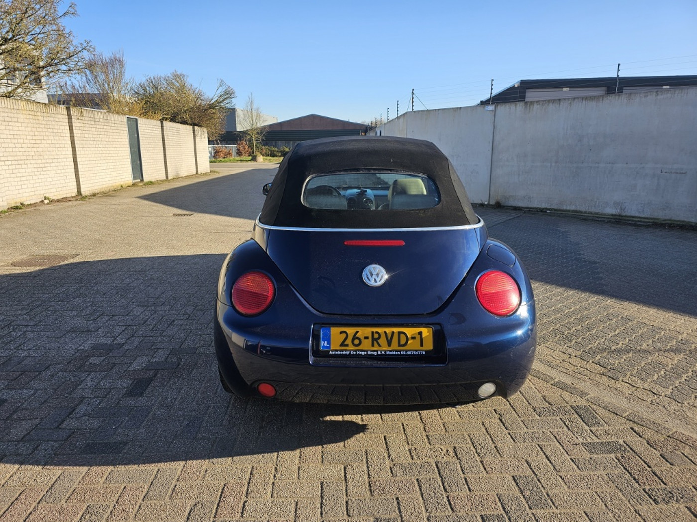 Foto van Volkswagen New Beetle Cabriolet