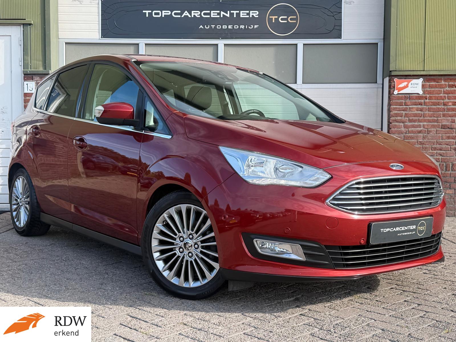Ford C-max 1.0 Titanium/NAVI/CAMERA/PARKS/STOELV/APK/NAP 2017 - voorkant