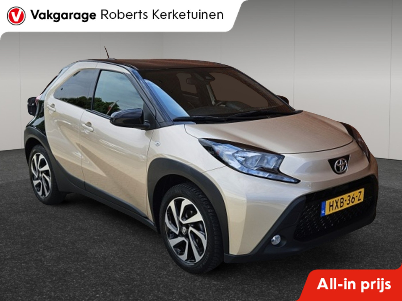 Toyota Toyota Aygo X 1.0 VVT-i Pulse Two Tone Carplay 17" Velgen 2023 - voorkant