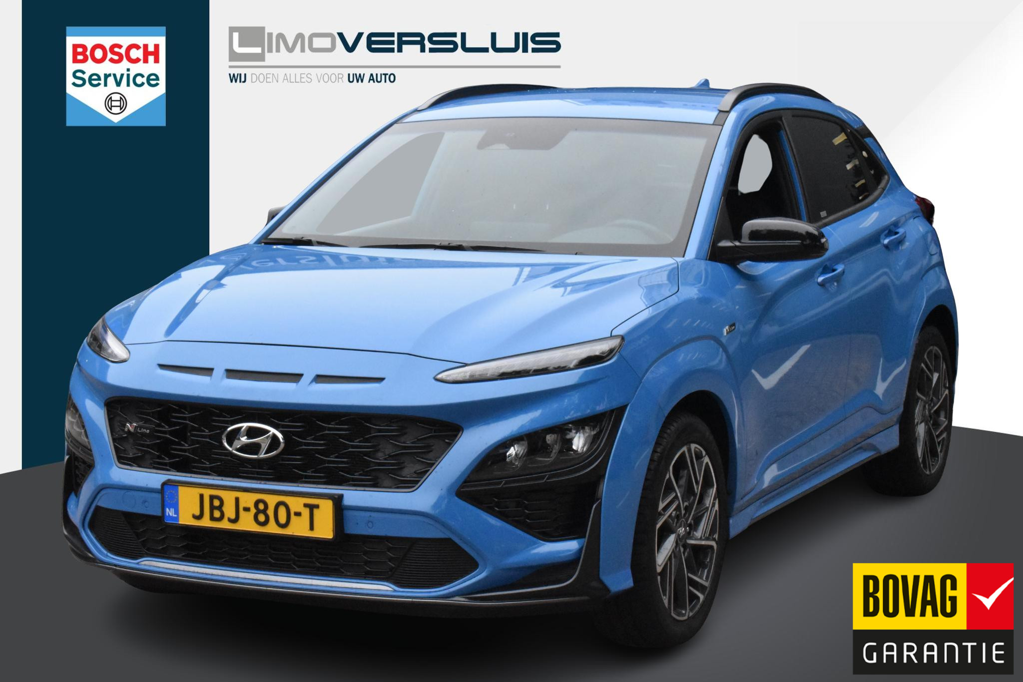 Hyundai Kona 1.0 T-GDI N Line Navi | Stuur/Stoelverwarming | 2021 - voorkant