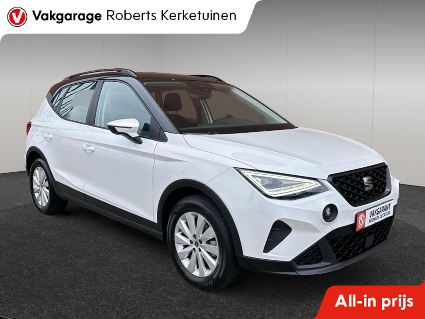 Seat Arona 1.0 TSI Bi Color Apple Carplay Velgen Matrix Led 2022 - voorkant