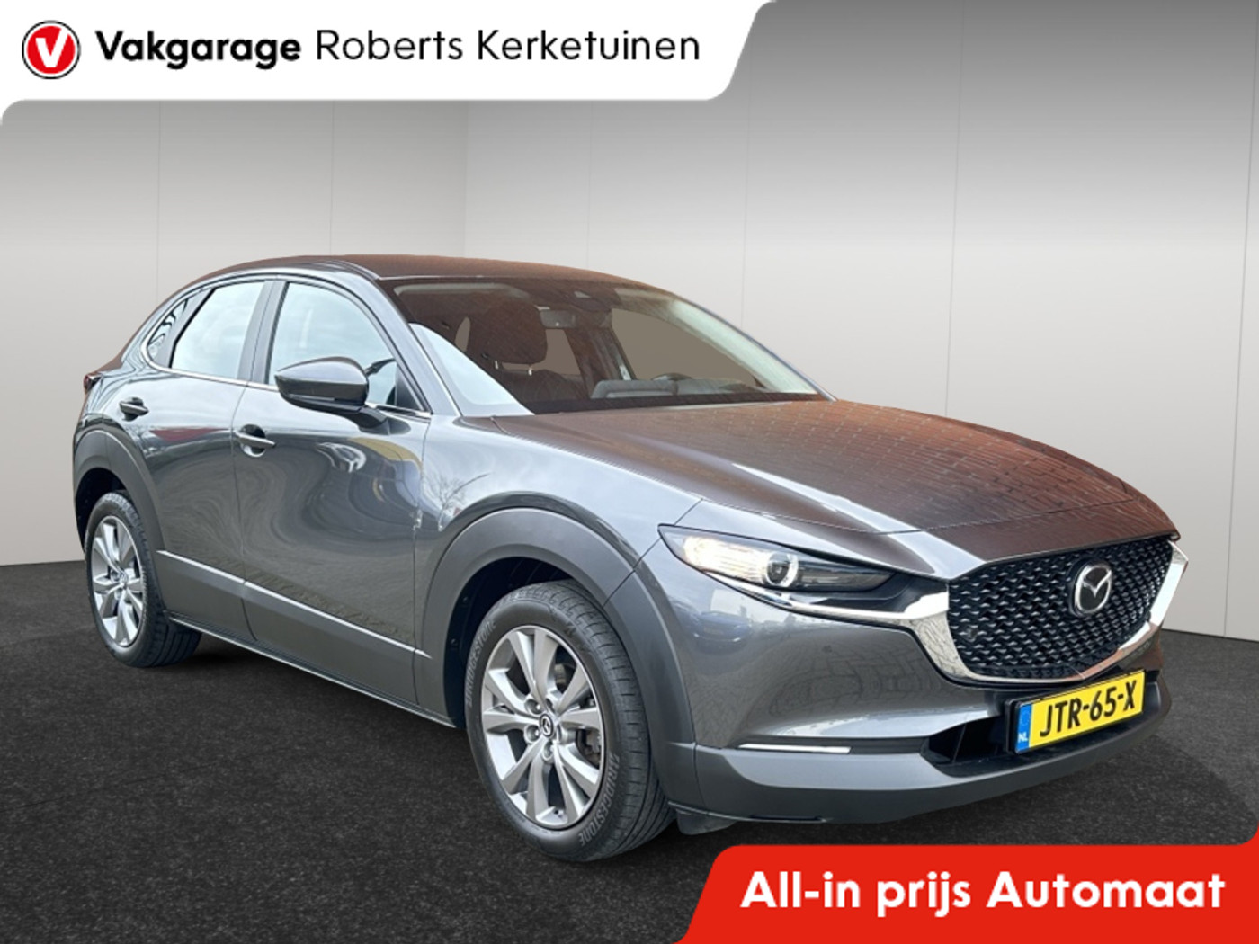 Mazda Mazda Cx-30 2.0 e-SkyActiv 150PK Automaat Verwarmd stuur en stoelen 1e eigen 2022 - voorkant