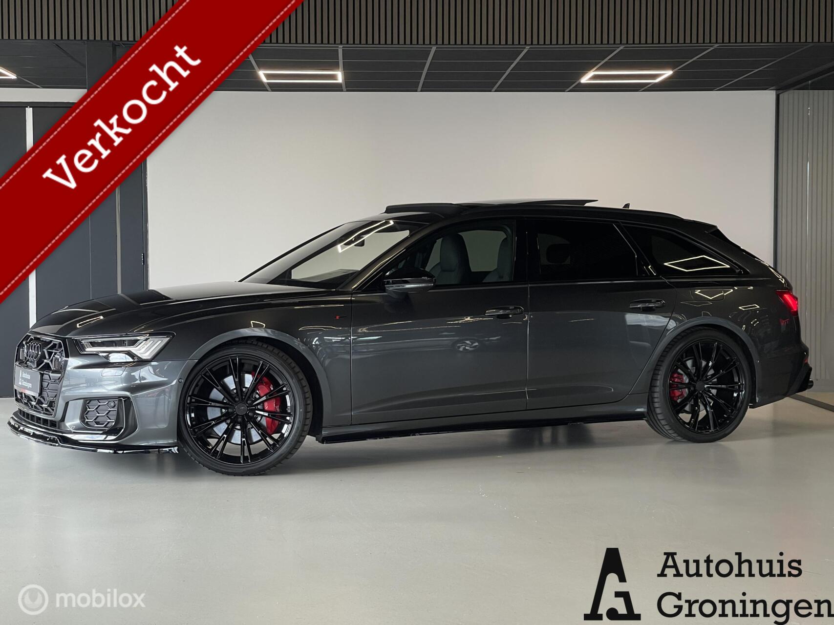 Audi A6 Avant 55 TFSI E 55 TFSI e quattro Pro Line S Competition | Volledig S line | Bang & Olufsen 3D | Daytona Grijs | BTW-auto 2024 - voorkant