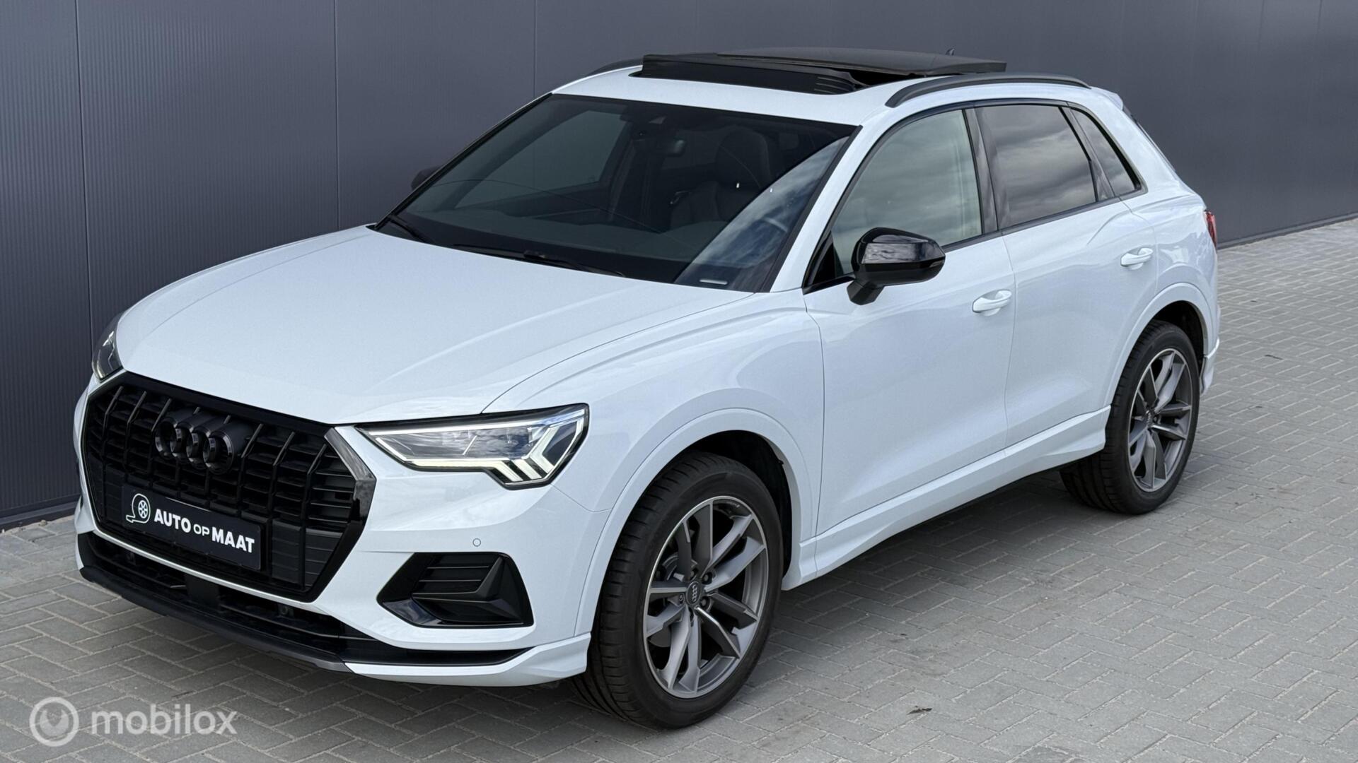 Audi Q3 35TFSI S Line Pano ACC Carplay 2019 - voorkant