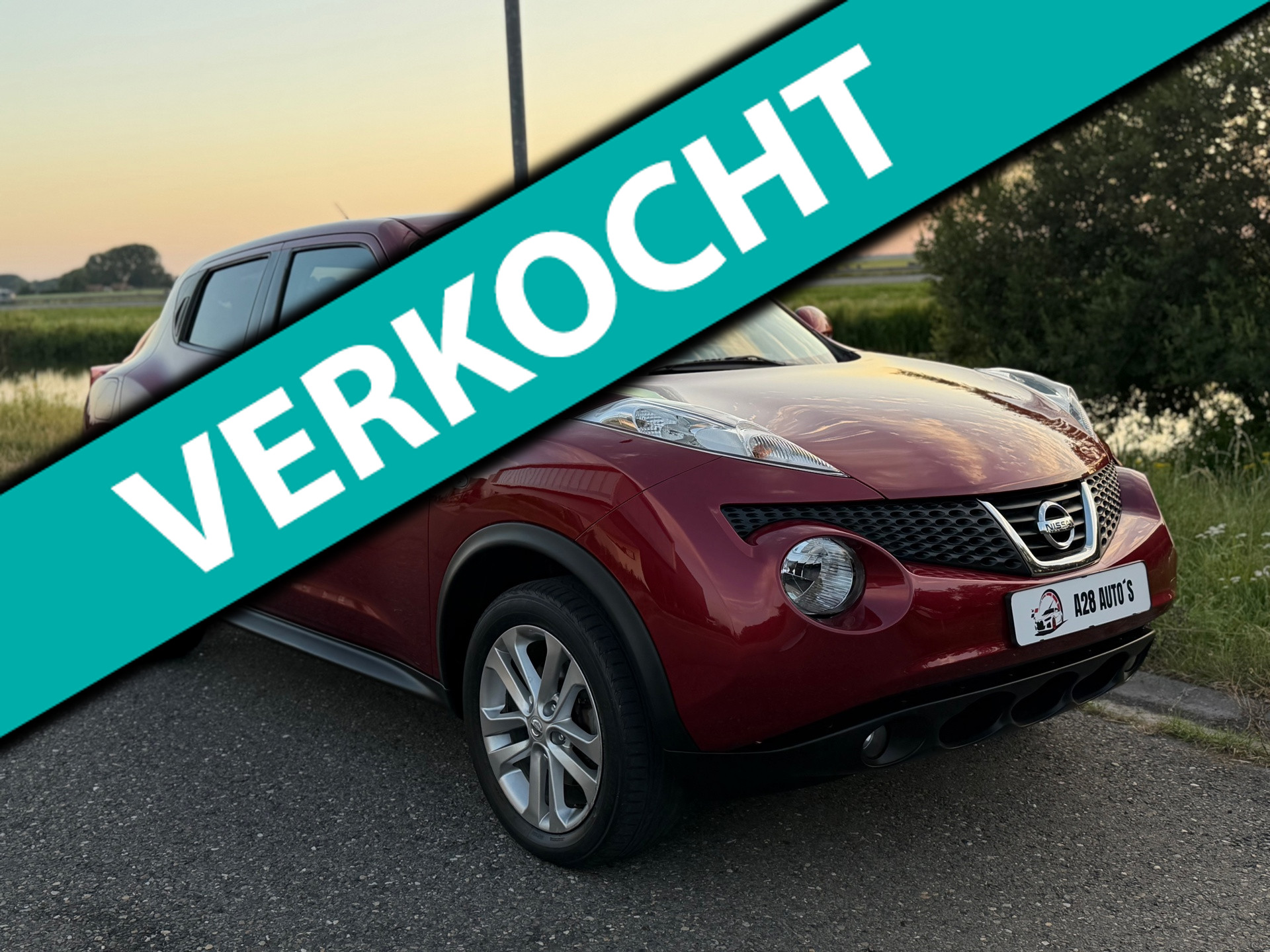Nissan Nissan Juke 1.6 DIG-T Tekna All-Mode | Automaat |NAP | Nieuwe APK 2012 - voorkant