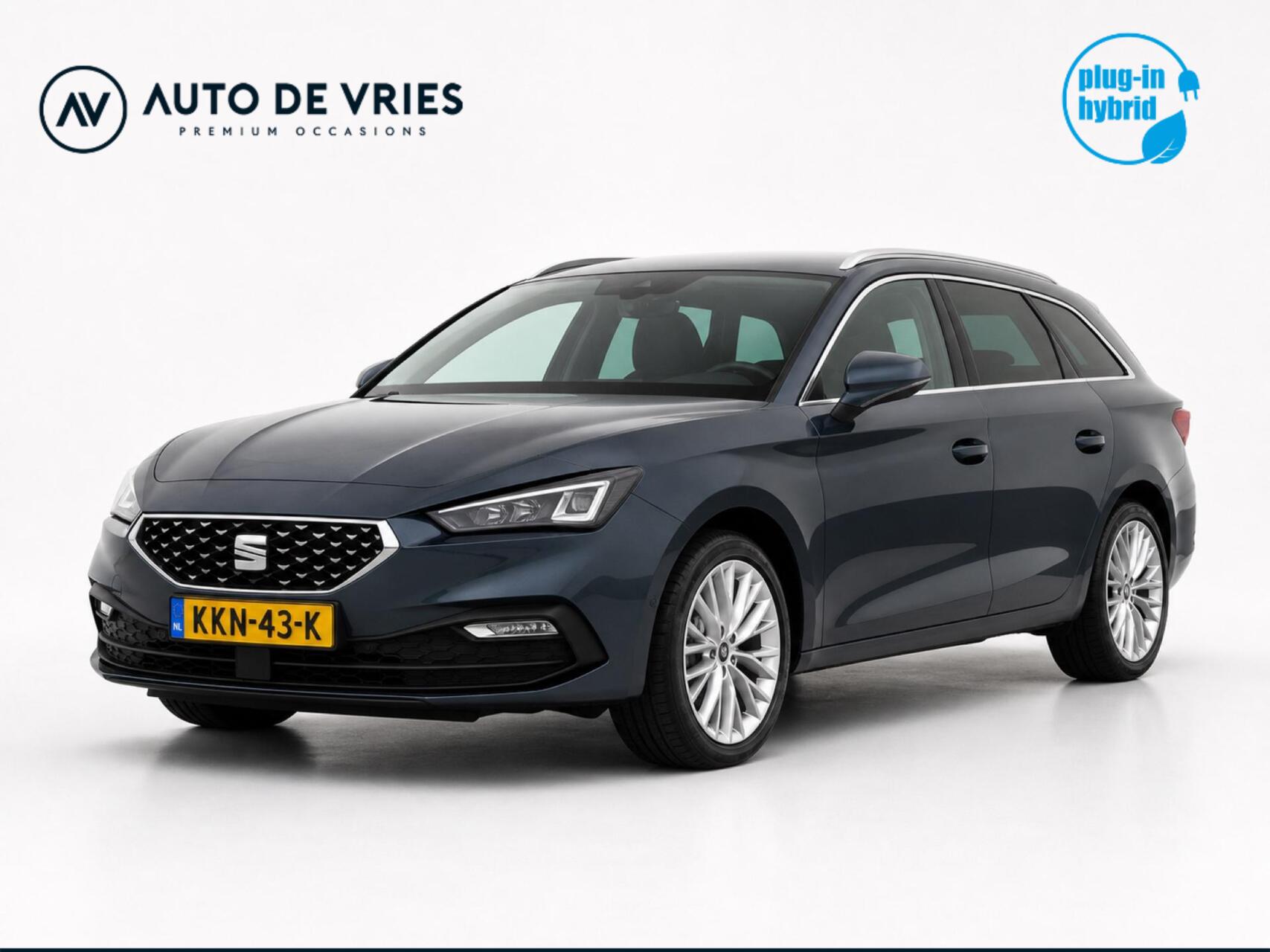 Seat Leon Sportstourer 1.4 TSI eHybrid 204pk PHEV Xcellencee | Full LED | Carplay | Winterpakket 2023 - voorkant