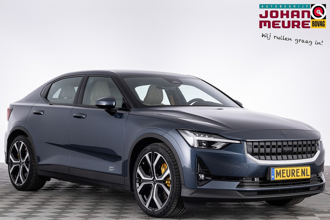 Polestar 2 Long Range Dual Motor Performance 78 kWh *SOH 93%* LEDER | harman/kardon | PANORAMADAK . 2022 - voorkant