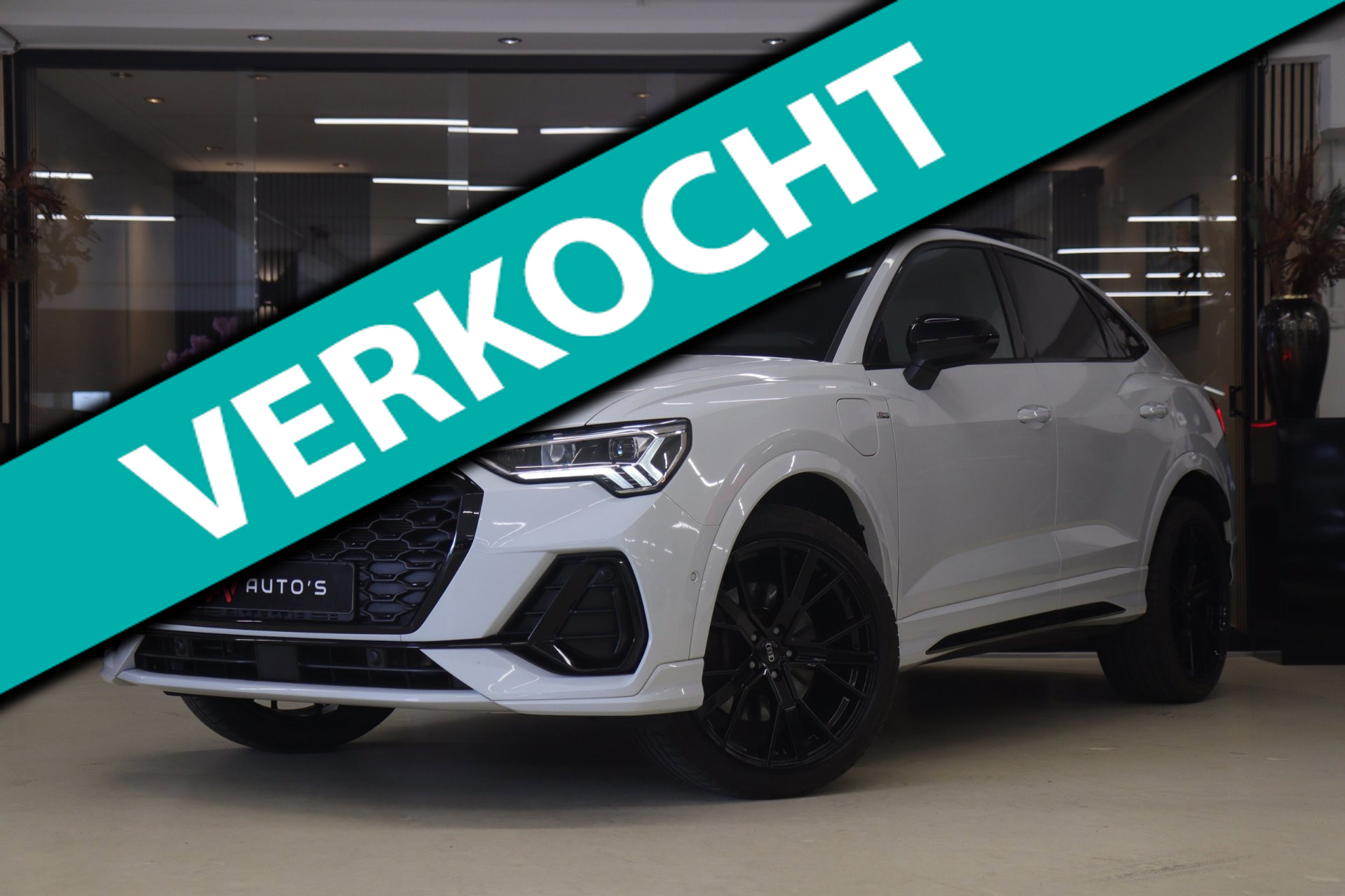 Audi Q3 Sportback E-tron 45 TFSI e S Edition 3X S-Line /PANO/CARPLAY/KEYLES/STOELV/BOMVOL 2022 - voorkant