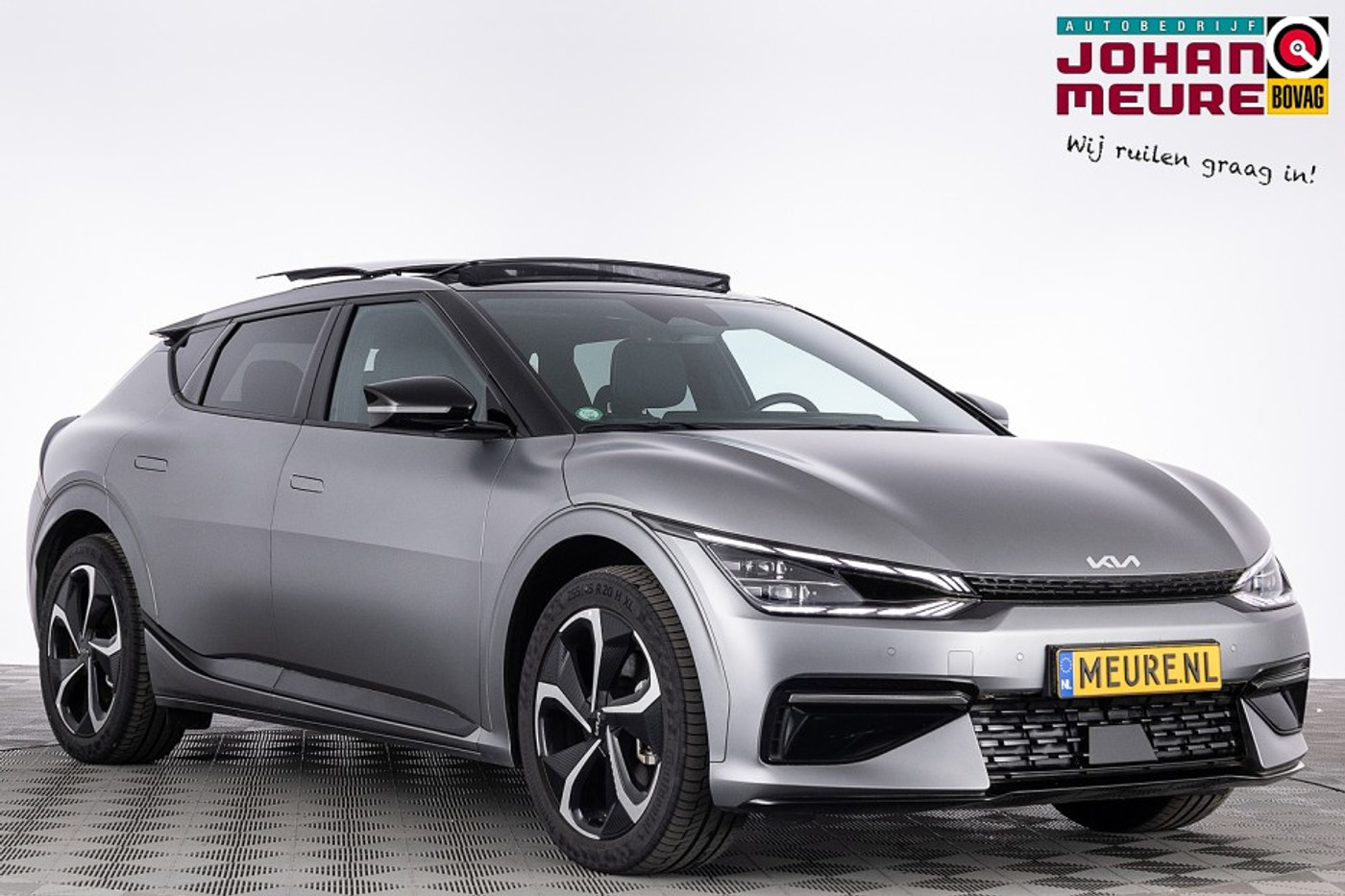 Kia Ev6 GT-Line AWD 77.4 kWh | SCHUIFDAK | Meridian Audio | EL. Stoelen | Camera | SOH: 100% | . 2025 - voorkant