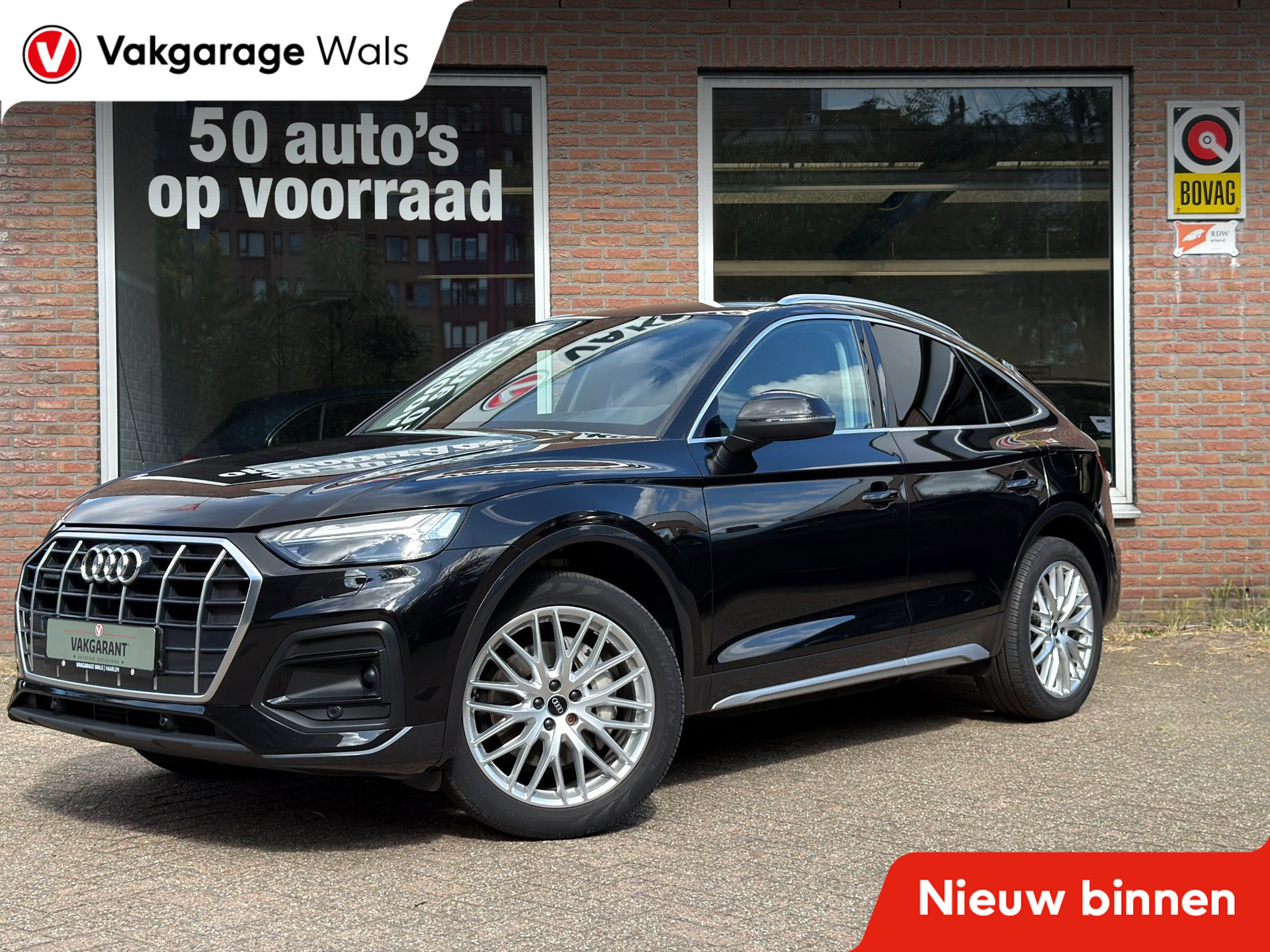 Audi Q5 Sportback 50 TFSI E 50 TFSI e S edition | HUD | B&O | Navi | ACC | Lane Assist | Stoelen-pakket | BTW | Dealer 2022 - voorkant
