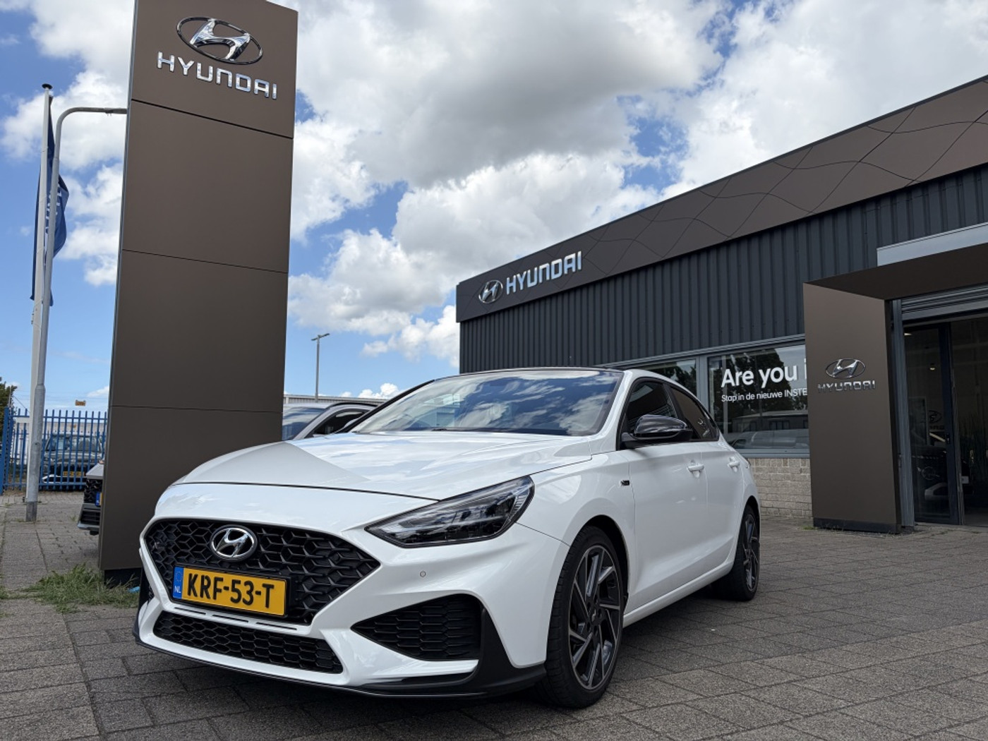 Hyundai I 30 1.5 T-GDi NLine Sky*RIJKLAARPRIJS* 2021 - voorkant