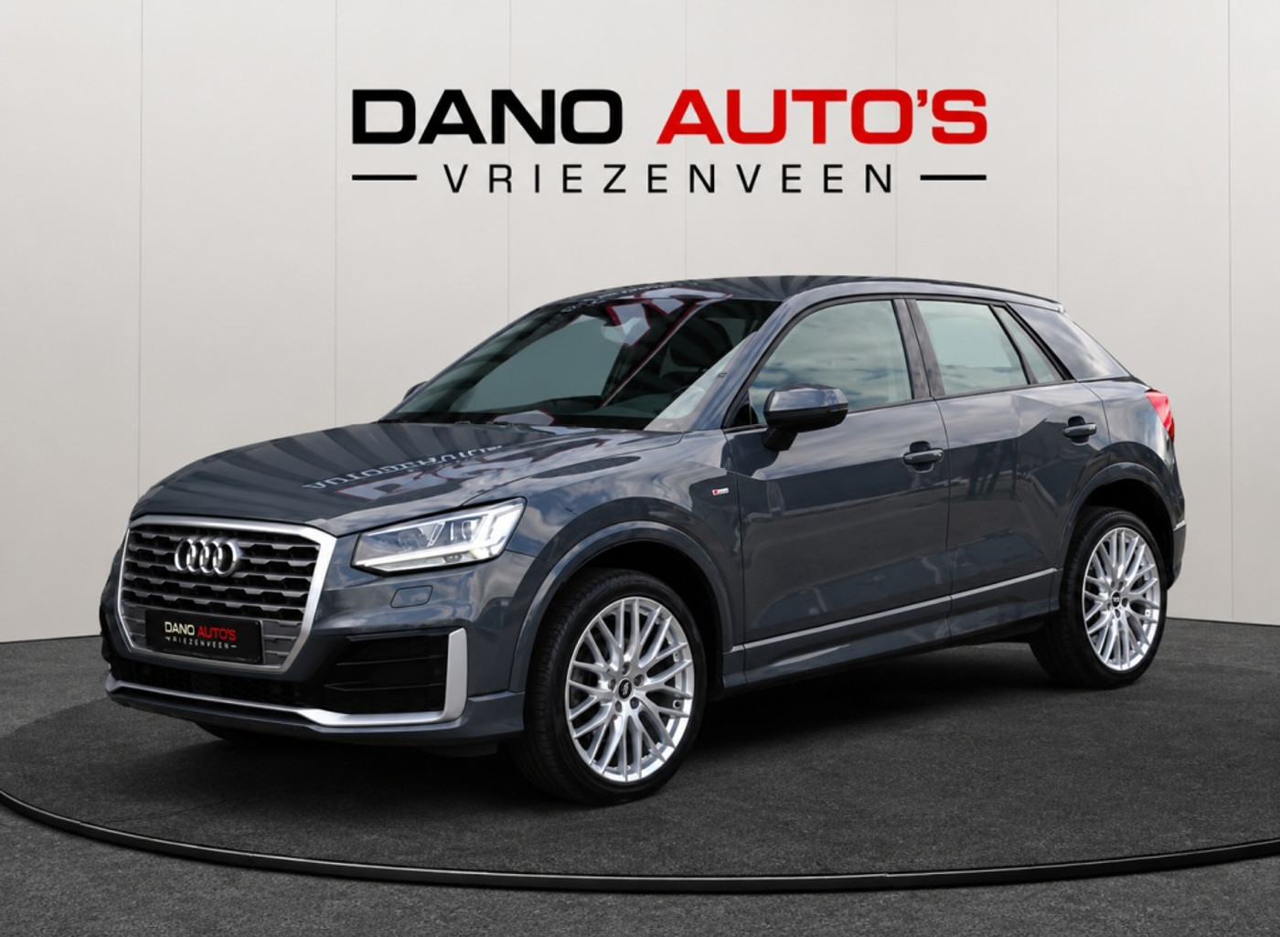 Audi Q2 2.0 TFSI 190PK S-Line Quattro LED/Navi/19'' inch/S-Tronic 2018 - voorkant